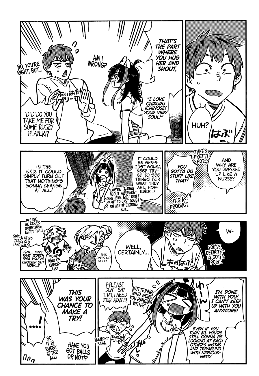 Kanojo, Okarishimasu chapter 240 - page 9