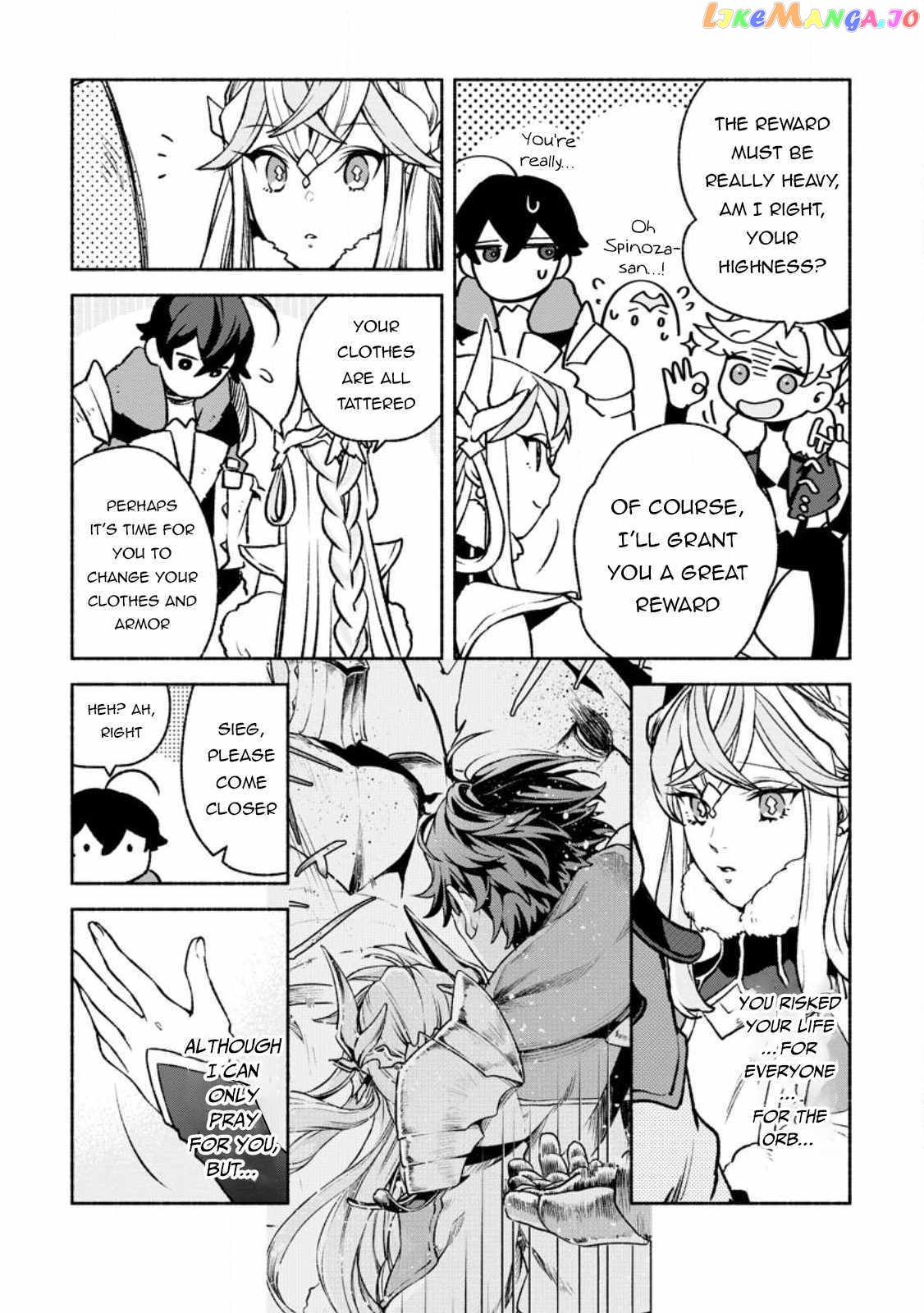 Sono Monban, Saikyou Nitsuki Tsuihou Sareta Bougyo Ryoku 9999 No Senshi, Outo No Monban Toshite Musou Suru chapter 21 - page 23