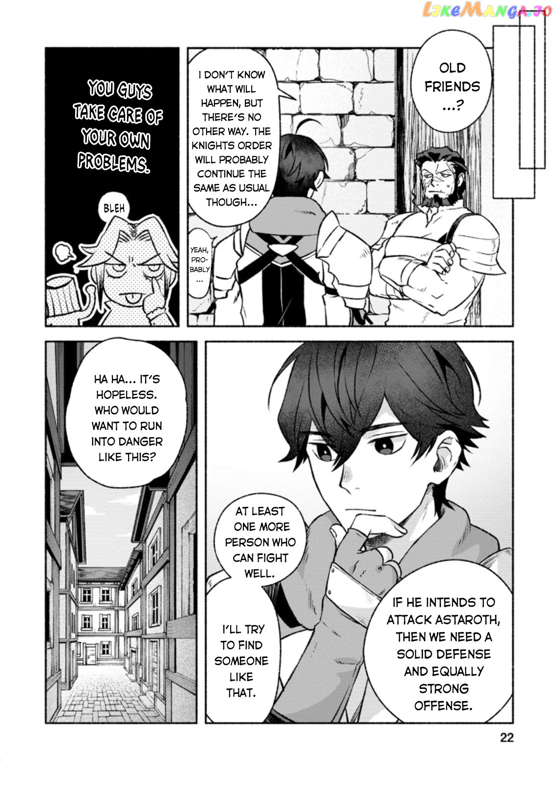 Sono Monban, Saikyou Nitsuki Tsuihou Sareta Bougyo Ryoku 9999 No Senshi, Outo No Monban Toshite Musou Suru chapter 11 - page 21