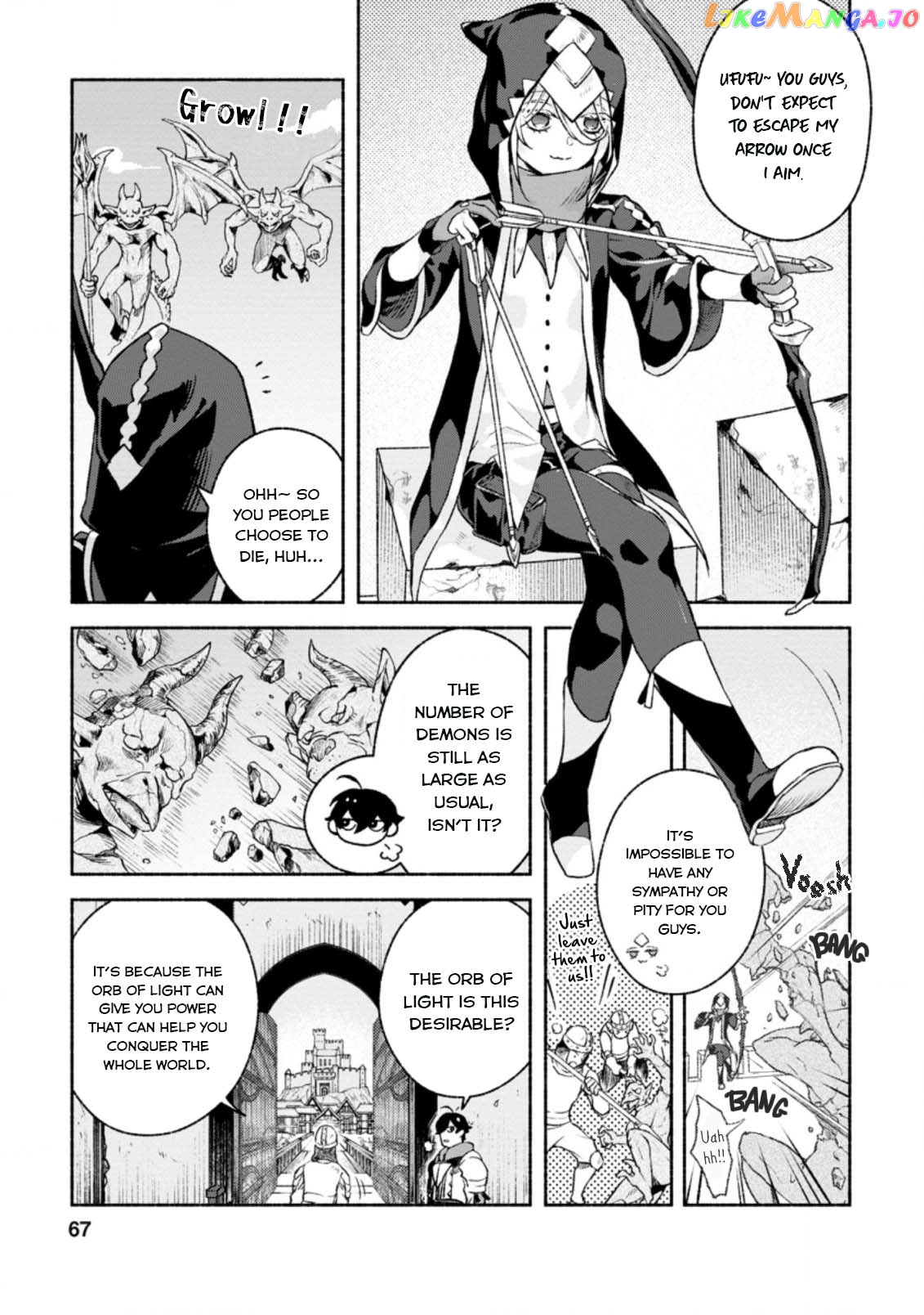 Sono Monban, Saikyou Nitsuki Tsuihou Sareta Bougyo Ryoku 9999 No Senshi, Outo No Monban Toshite Musou Suru chapter 13 - page 4