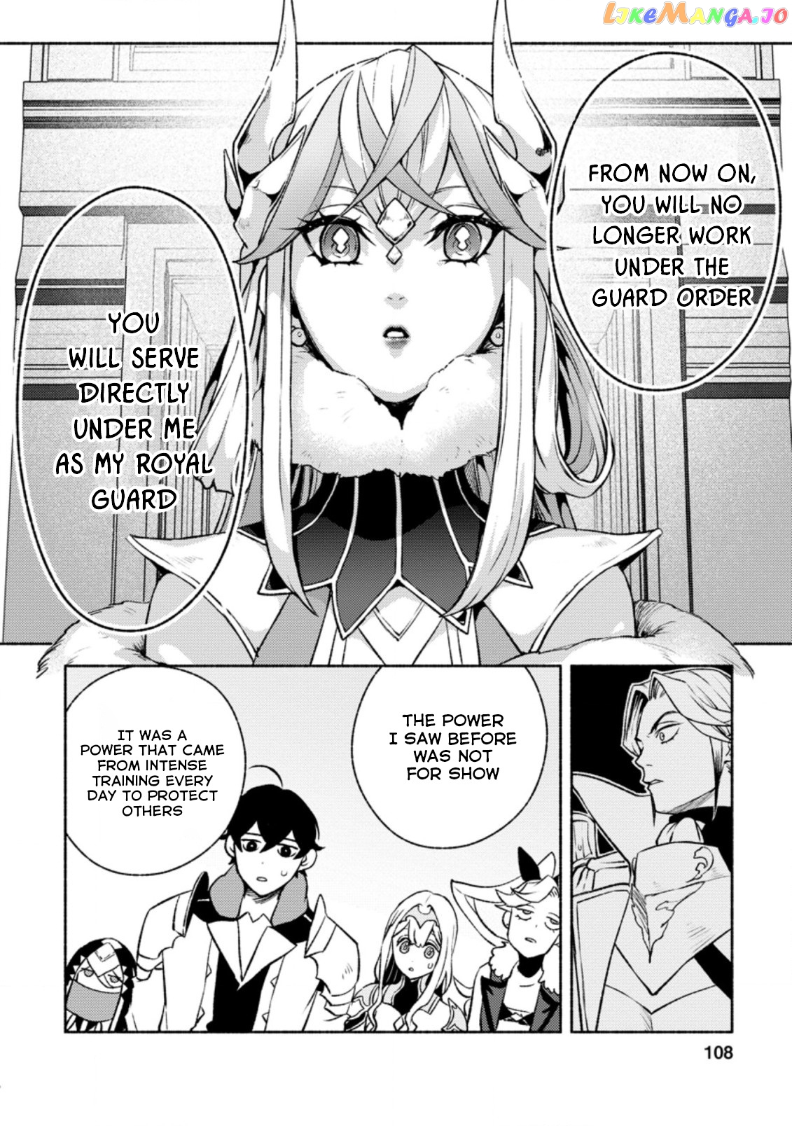 Sono Monban, Saikyou Nitsuki Tsuihou Sareta Bougyo Ryoku 9999 No Senshi, Outo No Monban Toshite Musou Suru chapter 14.2 - page 7