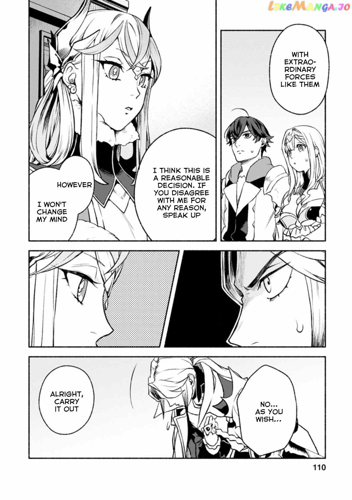 Sono Monban, Saikyou Nitsuki Tsuihou Sareta Bougyo Ryoku 9999 No Senshi, Outo No Monban Toshite Musou Suru chapter 14.2 - page 9