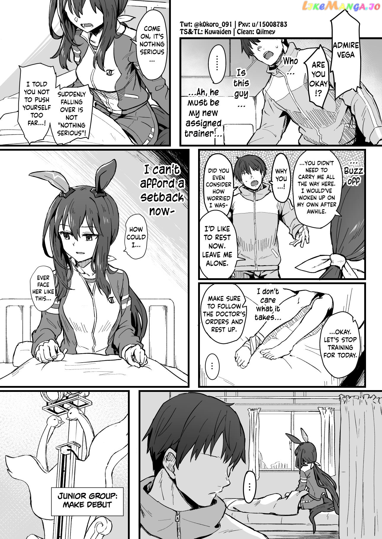 Kokoro-Sensei's Umamusume Shorts (Doujinshi) chapter 4 - page 3