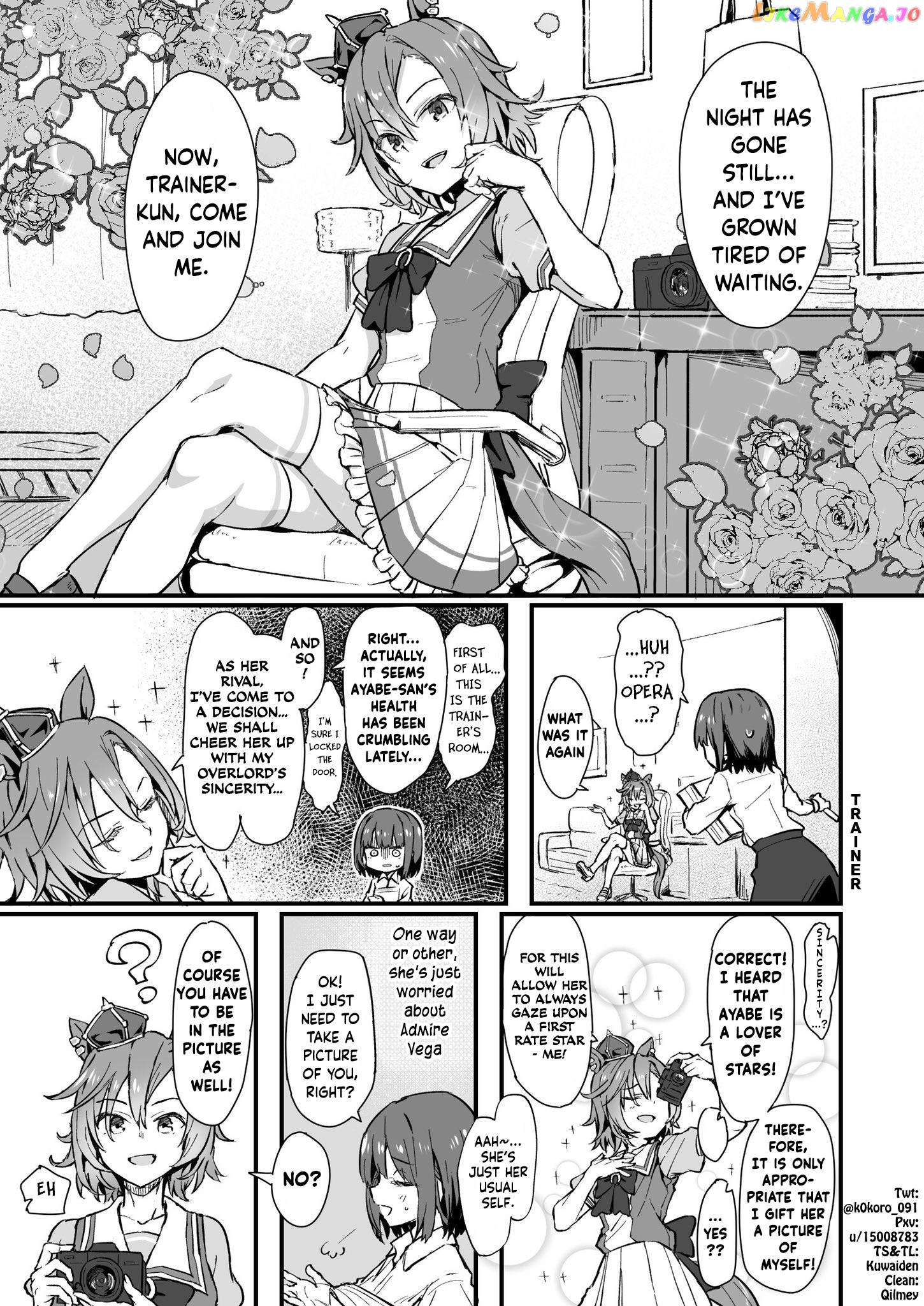 Kokoro-Sensei's Umamusume Shorts (Doujinshi) chapter 7 - page 1