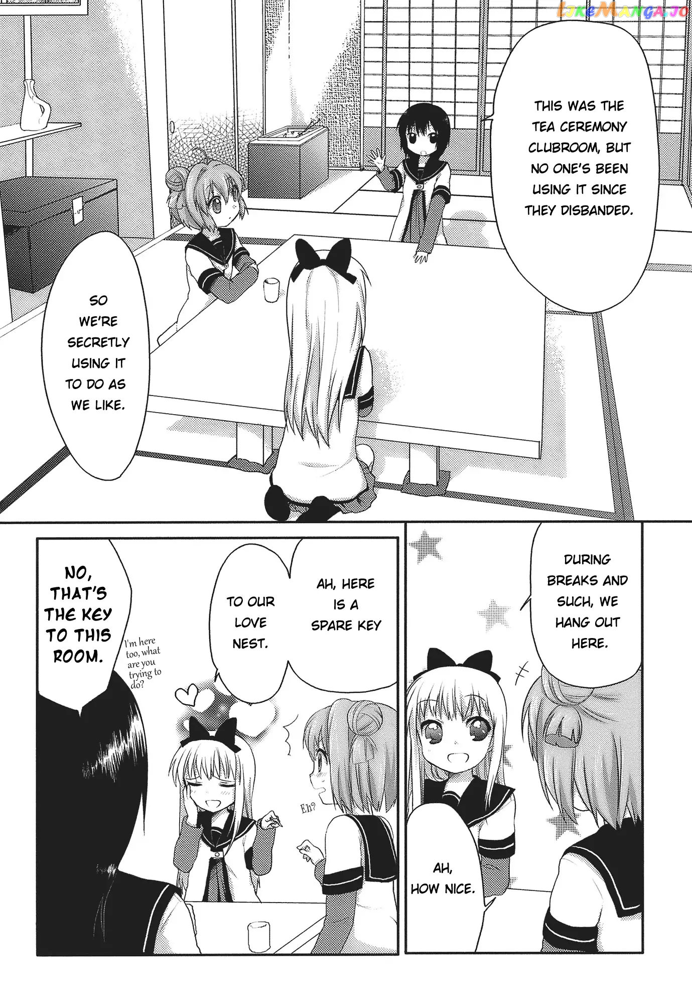 Yuru Yuri chapter 1 - page 4