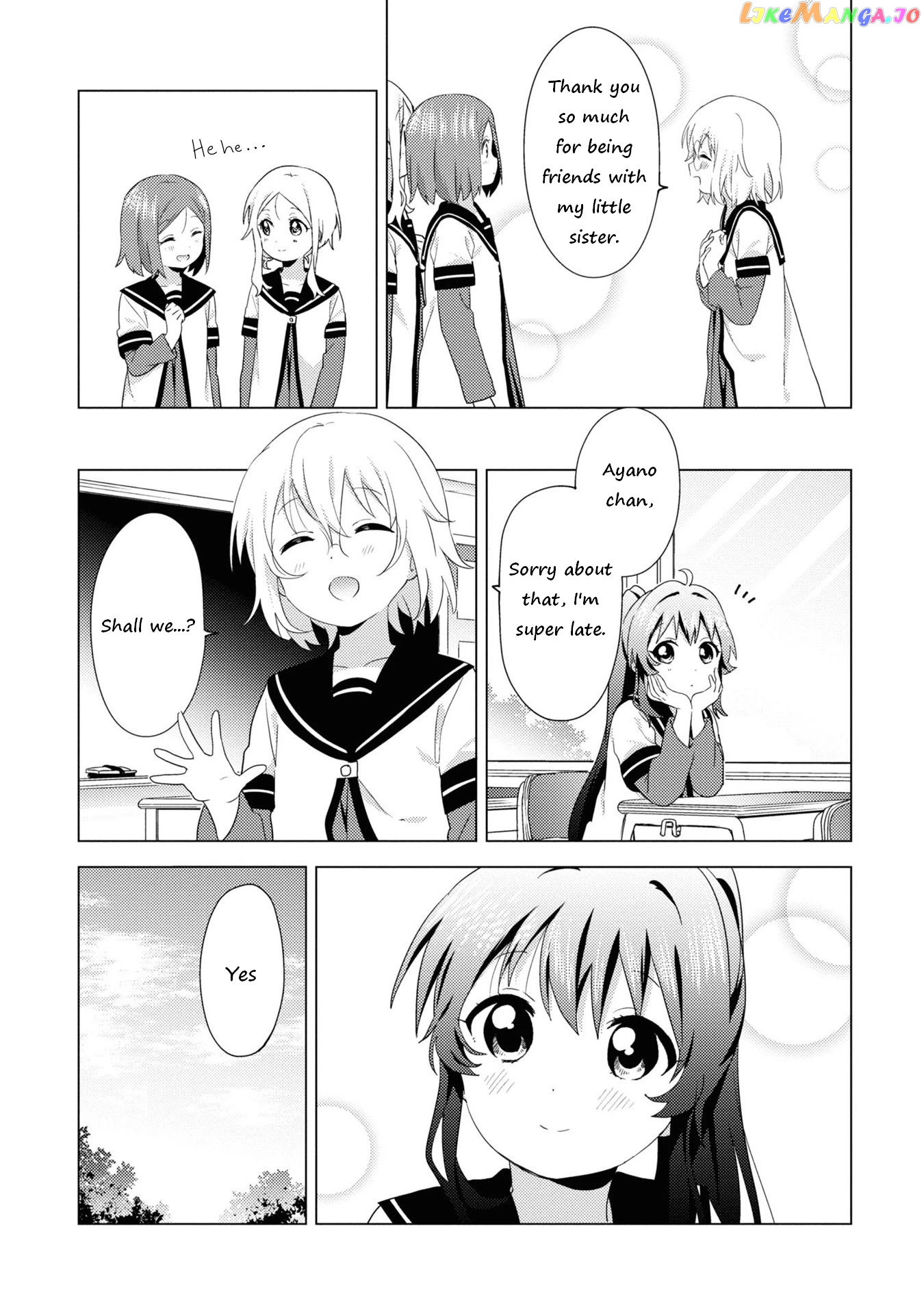 Yuru Yuri chapter 170 - page 12