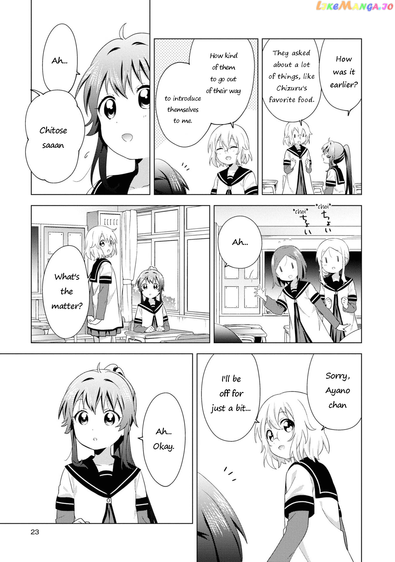 Yuru Yuri chapter 170 - page 5