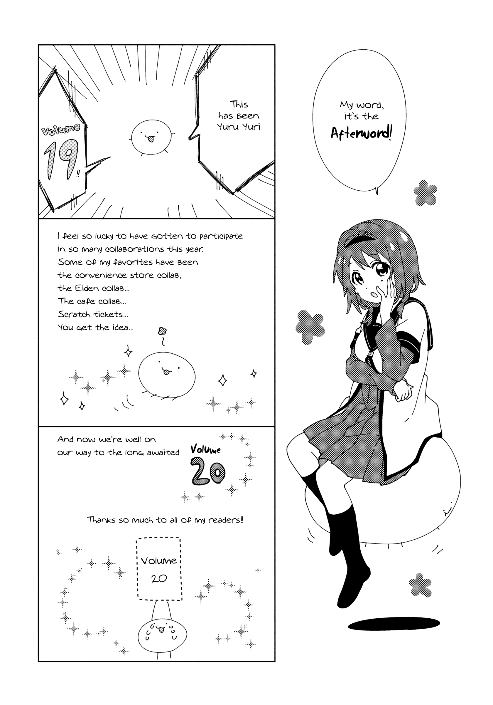 Yuru Yuri chapter 158.8 - page 5