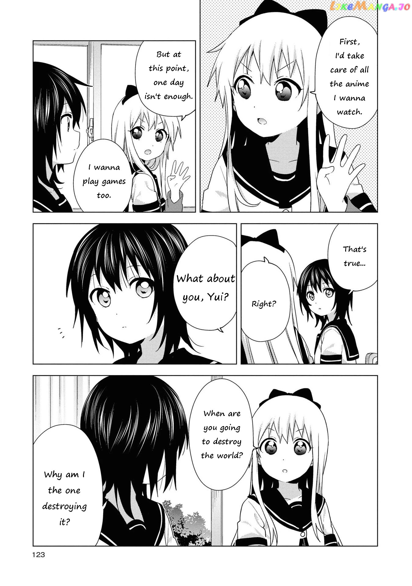 Yuru Yuri chapter 167 - page 3