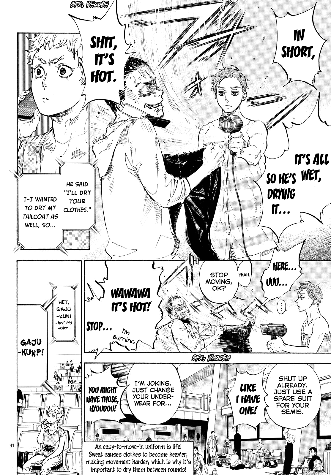 Ballroom E Youkoso chapter 39 - page 10