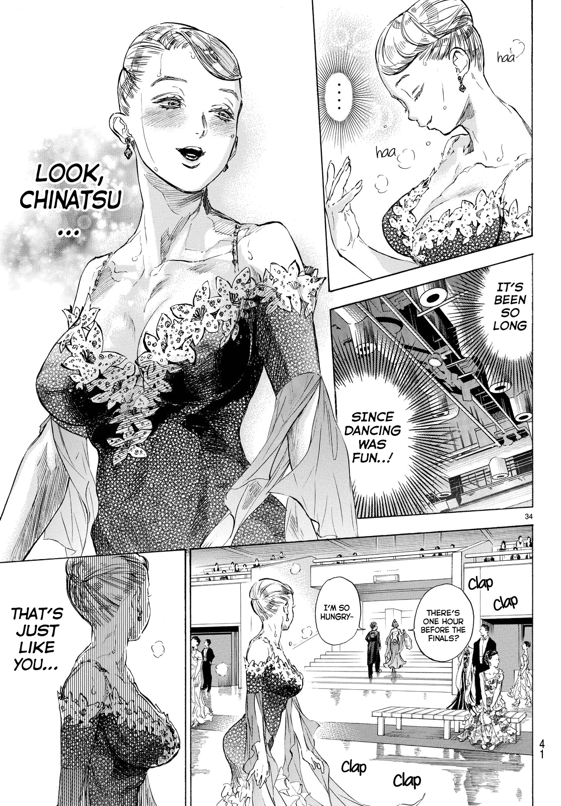 Ballroom E Youkoso chapter 39 - page 3