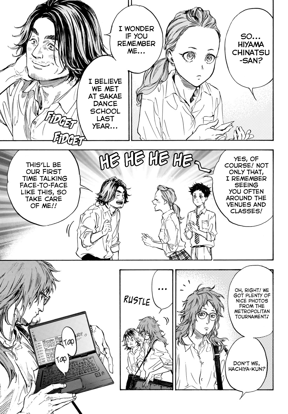 Ballroom E Youkoso chapter 56 - page 9