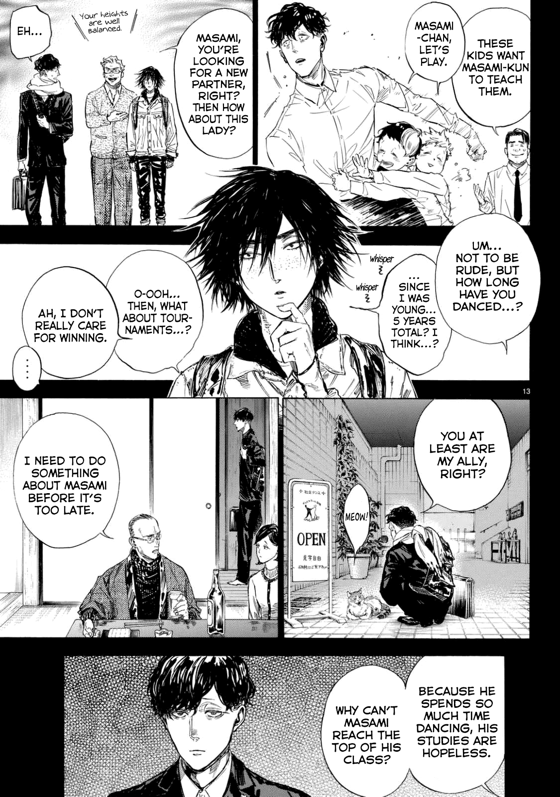 Ballroom E Youkoso chapter 44 - page 13