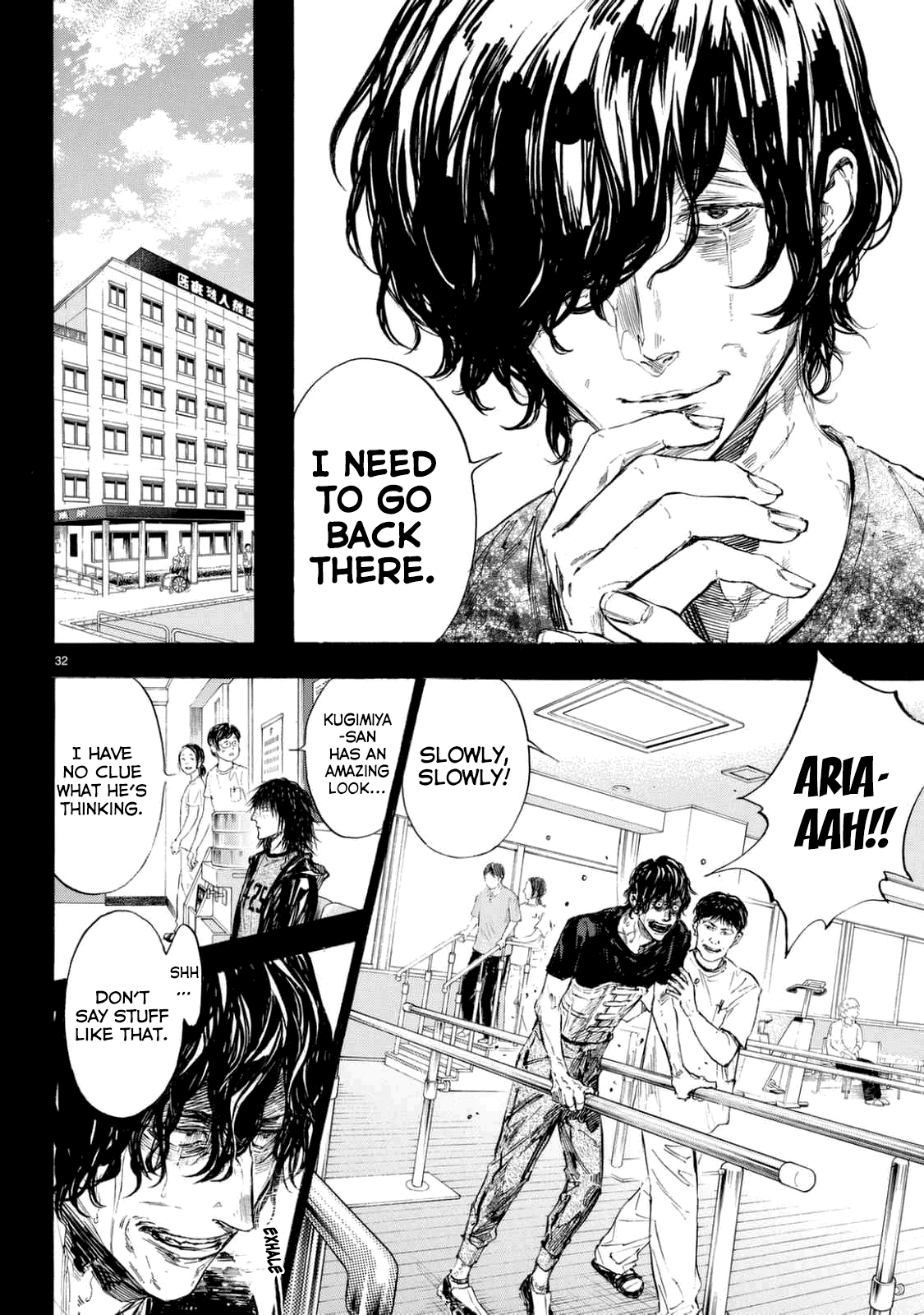 Ballroom E Youkoso chapter 44 - page 32