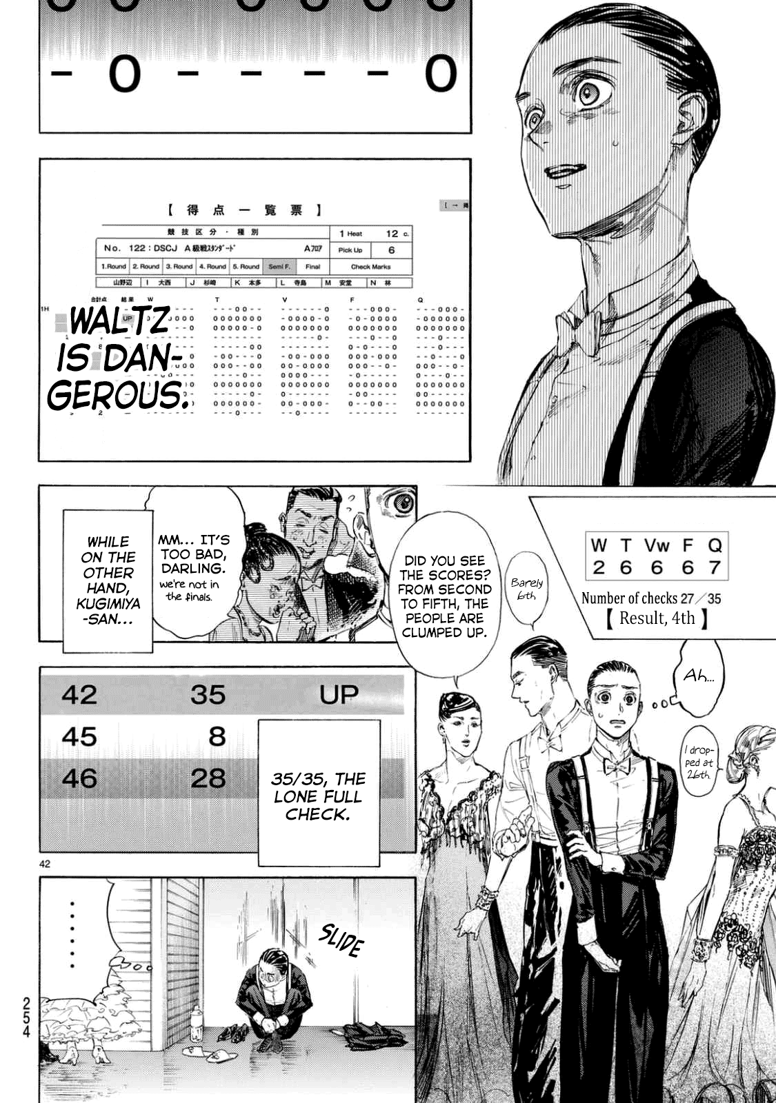 Ballroom E Youkoso chapter 44 - page 42