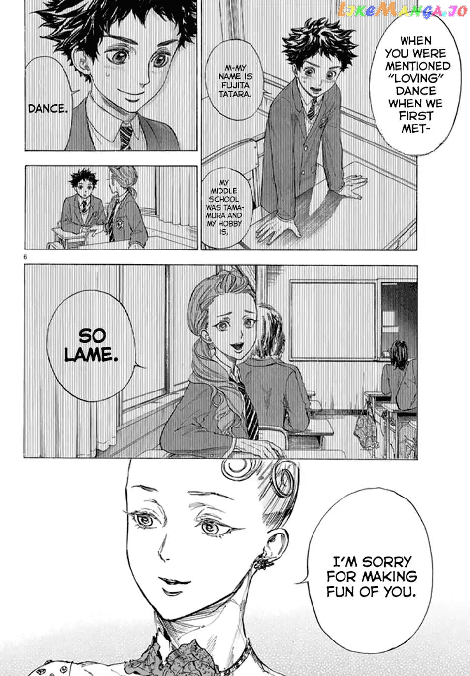 Ballroom E Youkoso chapter 45 - page 4