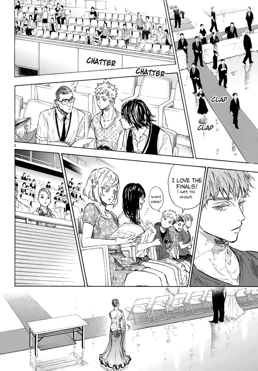 Ballroom E Youkoso chapter 45.2 - page 2