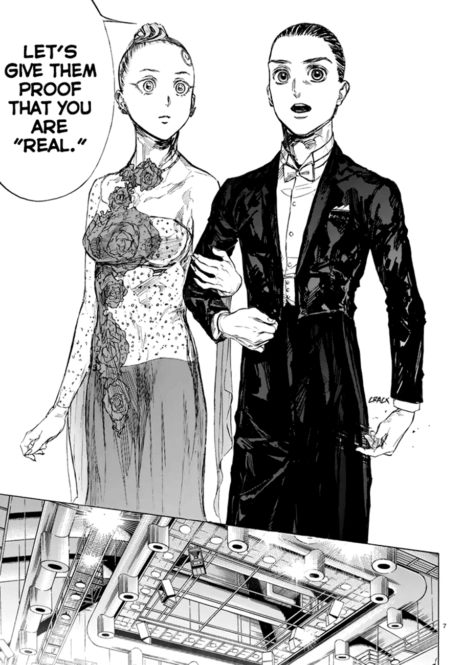 Ballroom E Youkoso chapter 45.2 - page 7