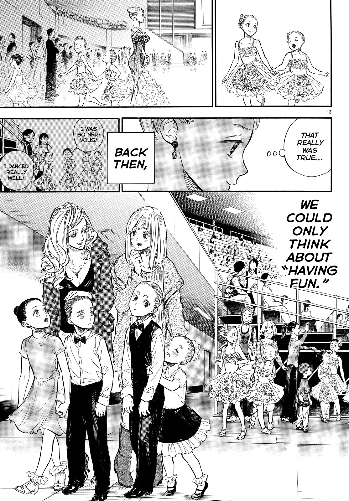 Ballroom E Youkoso chapter 38 - page 14