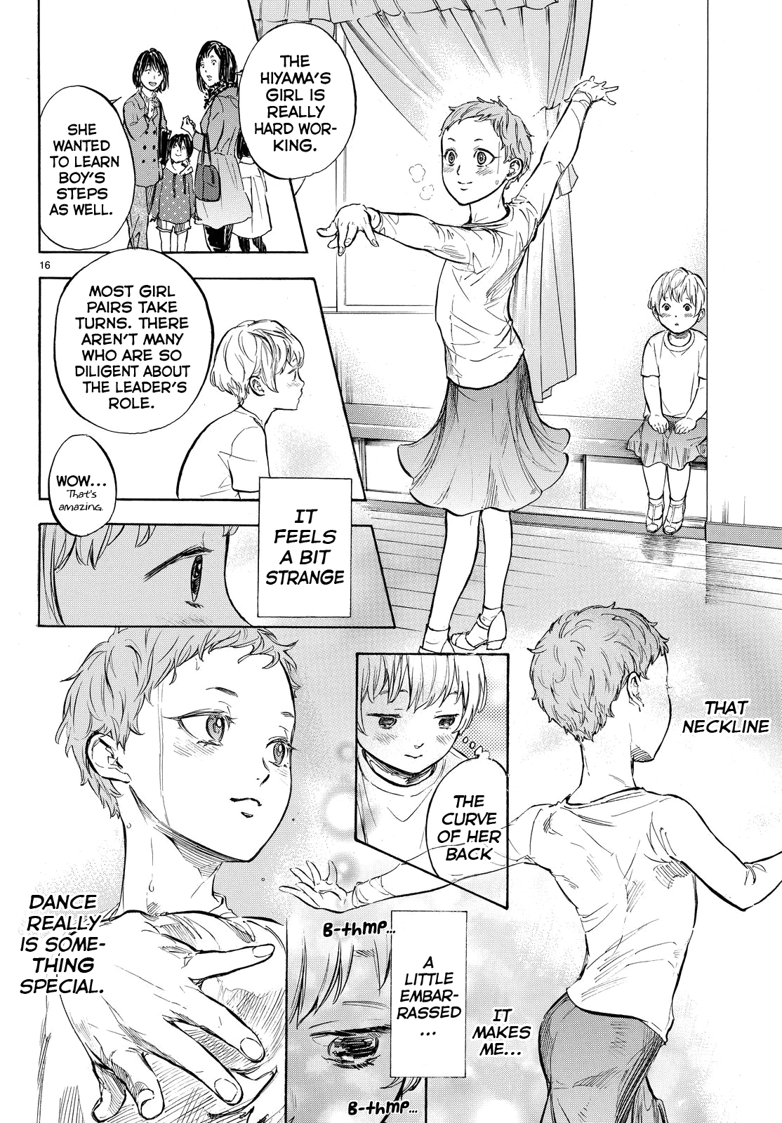 Ballroom E Youkoso chapter 38 - page 17