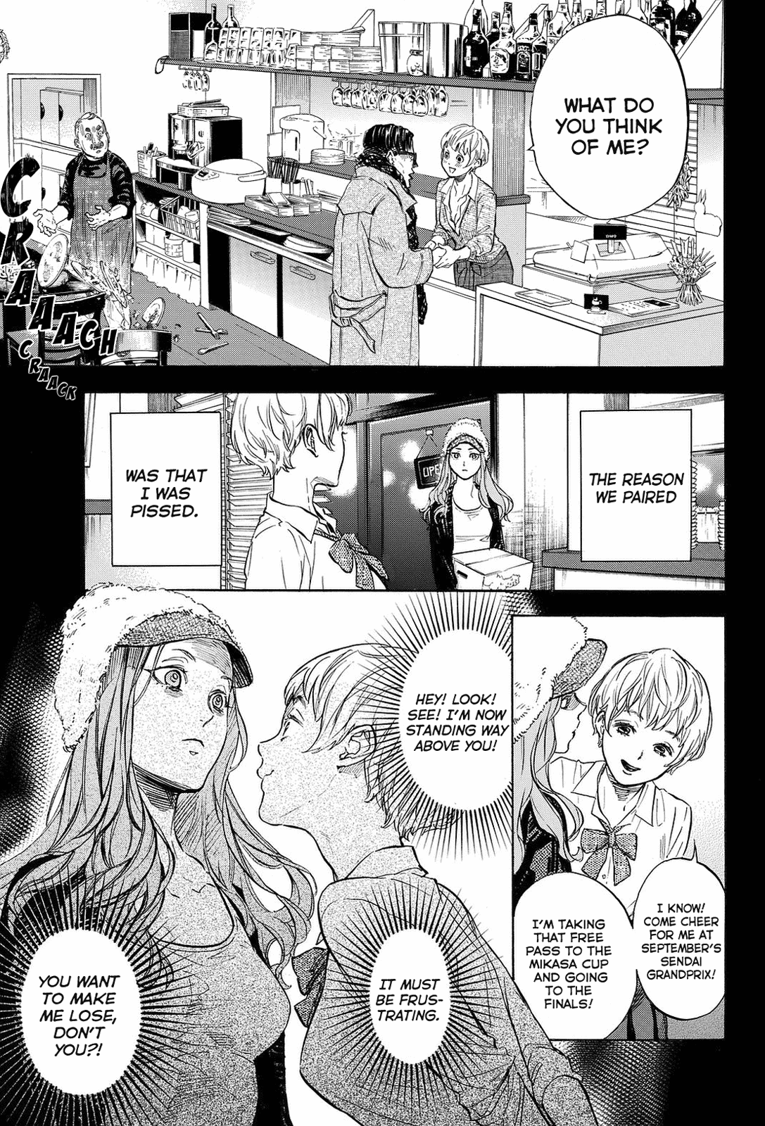 Ballroom E Youkoso chapter 38 - page 36