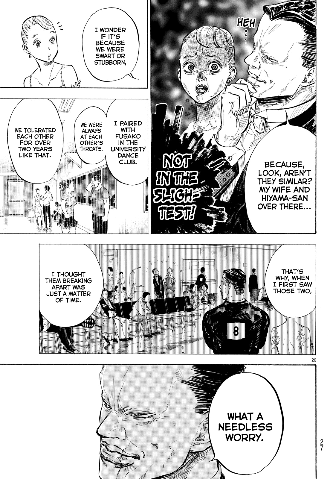 Ballroom E Youkoso chapter 38 - page 42