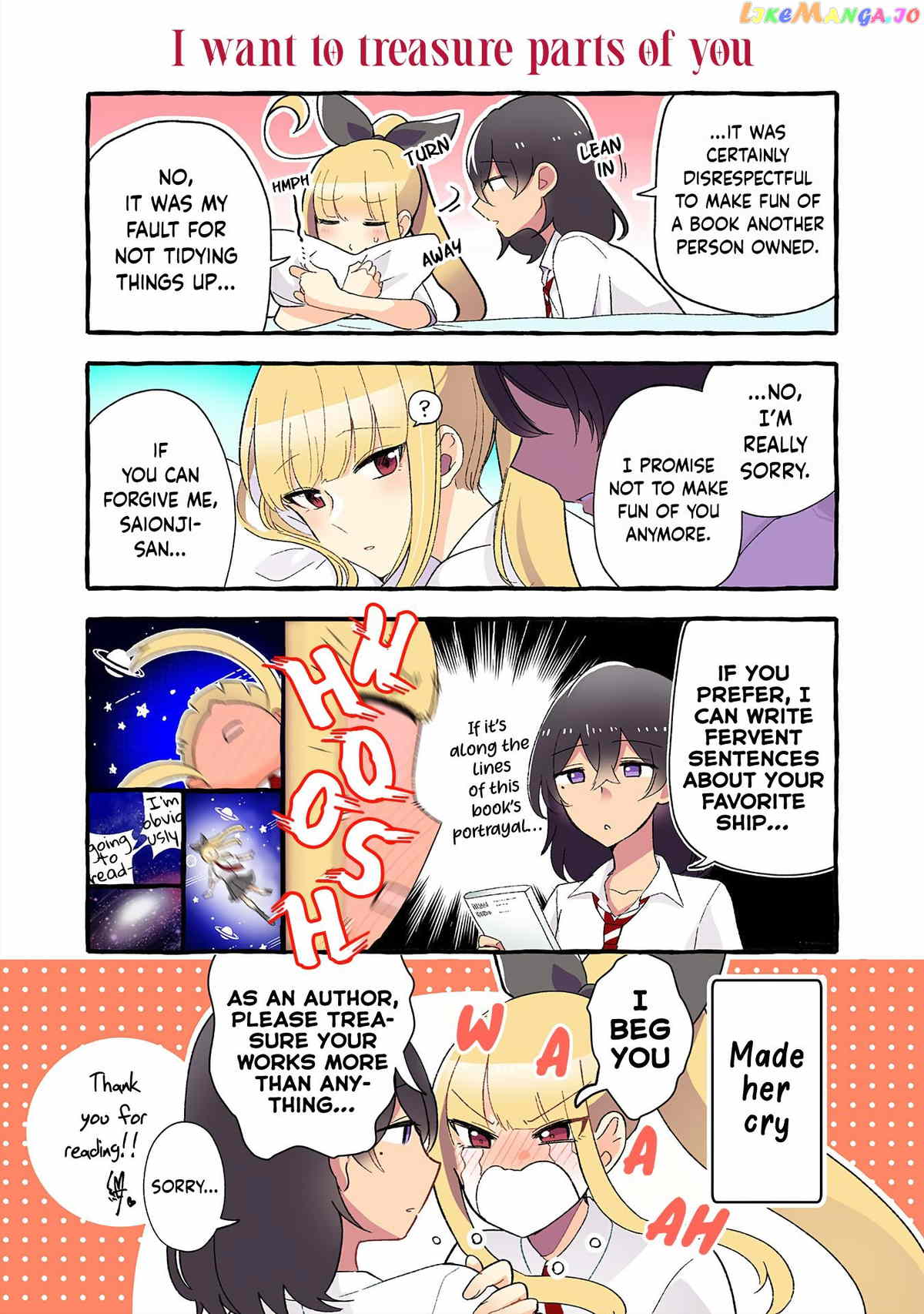 As A Result Of A Classmate’s Obsession With Yuri, I Was Exposed As An Author chapter 169 - page 2