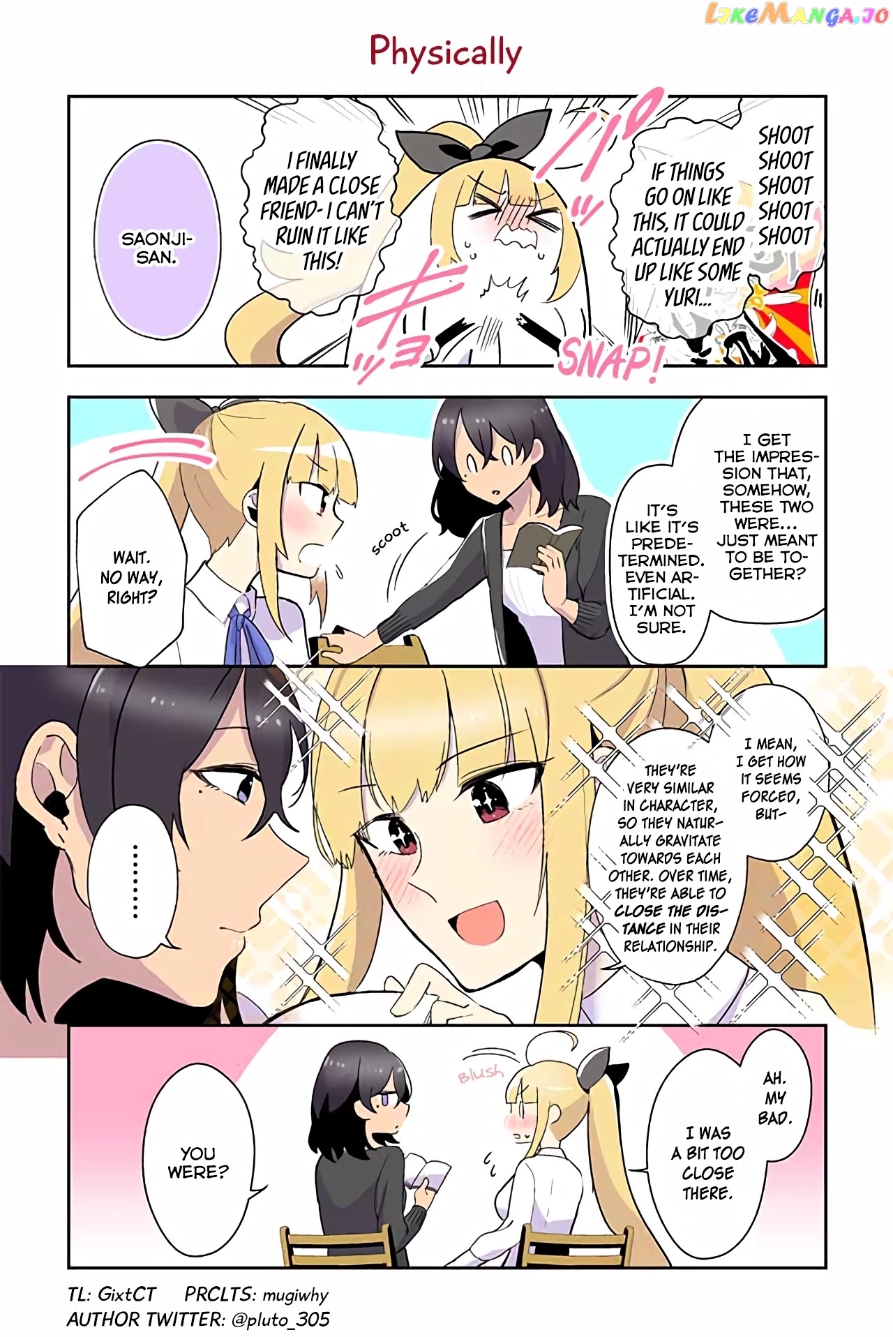 As A Result Of A Classmate’s Obsession With Yuri, I Was Exposed As An Author chapter 20 - page 1