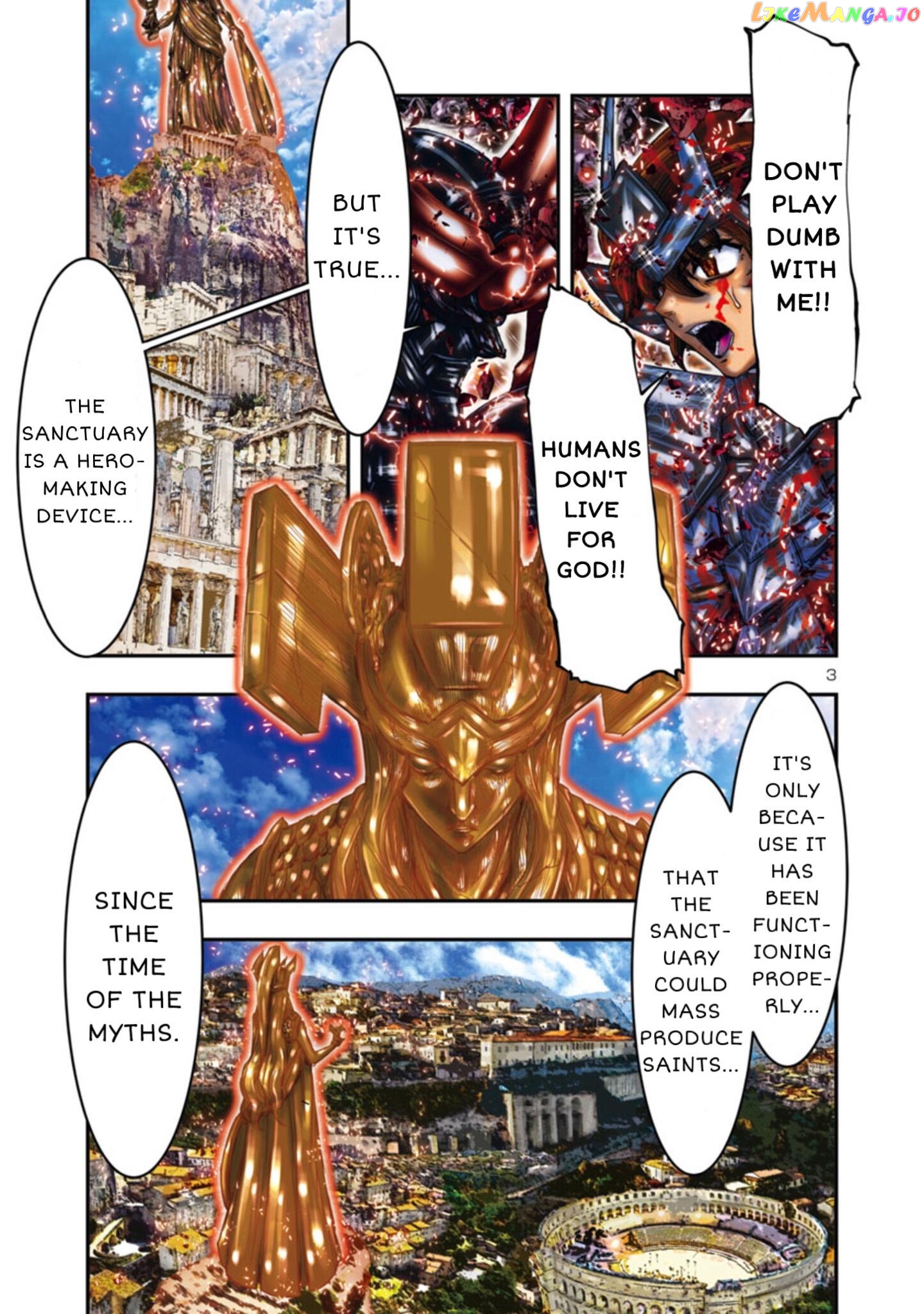 Saint Seiya - Episode G Requiem chapter 16 - page 3