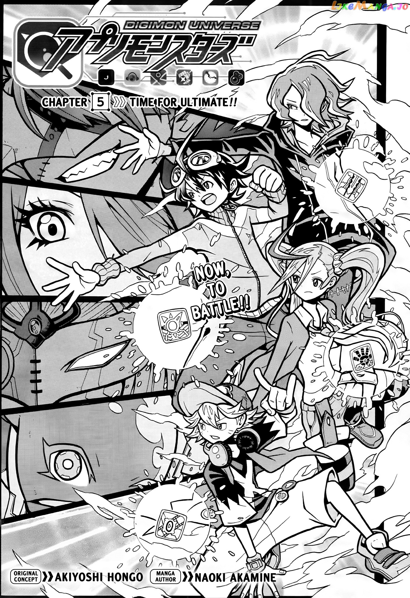 Digimon Universe Appli Monsters chapter 5 - page 3