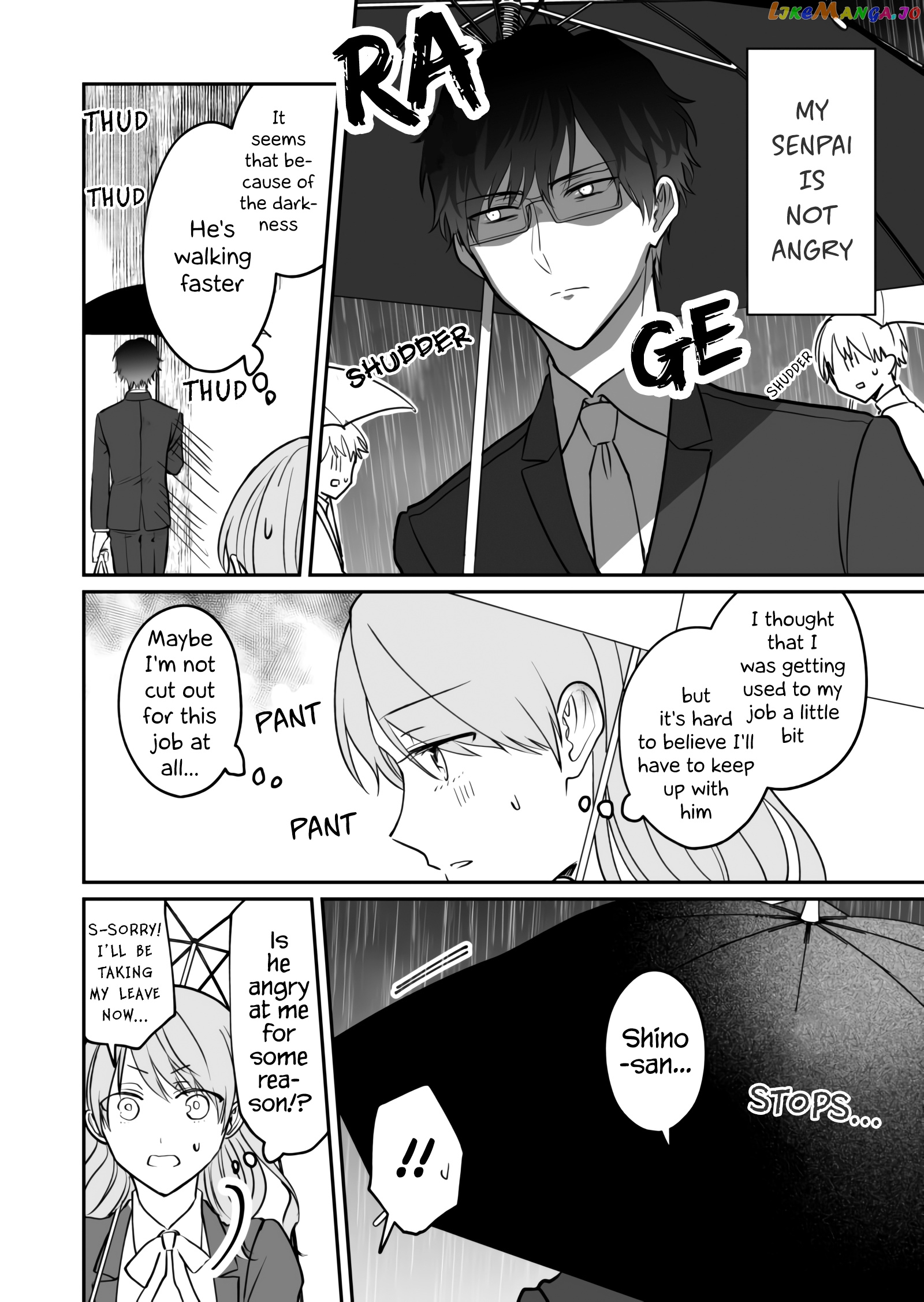 The New-Hire Who Could "Read" Emotions and the Unsociable Senpai chapter 5 - page 2