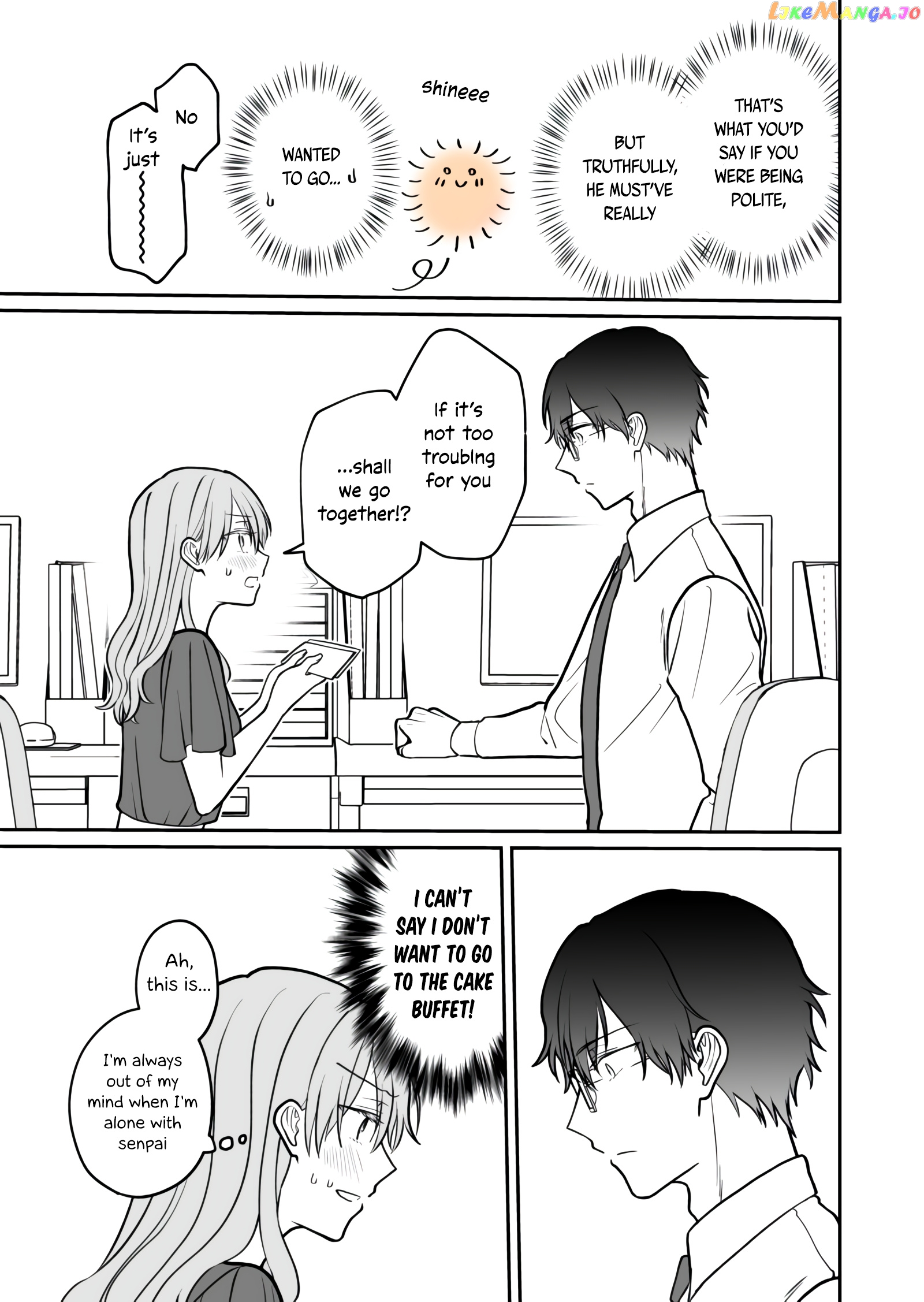 The New-Hire Who Could "Read" Emotions and the Unsociable Senpai chapter 9 - page 6