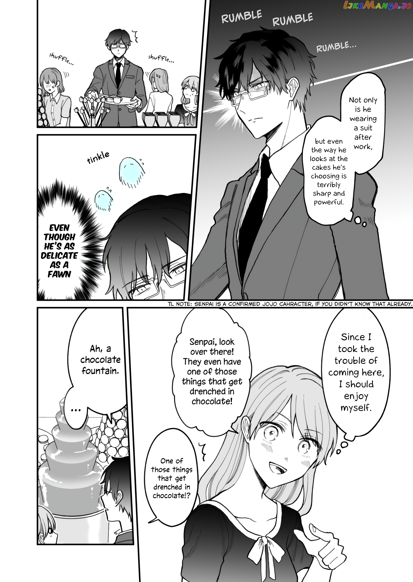 The New-Hire Who Could "Read" Emotions and the Unsociable Senpai chapter 10 - page 2