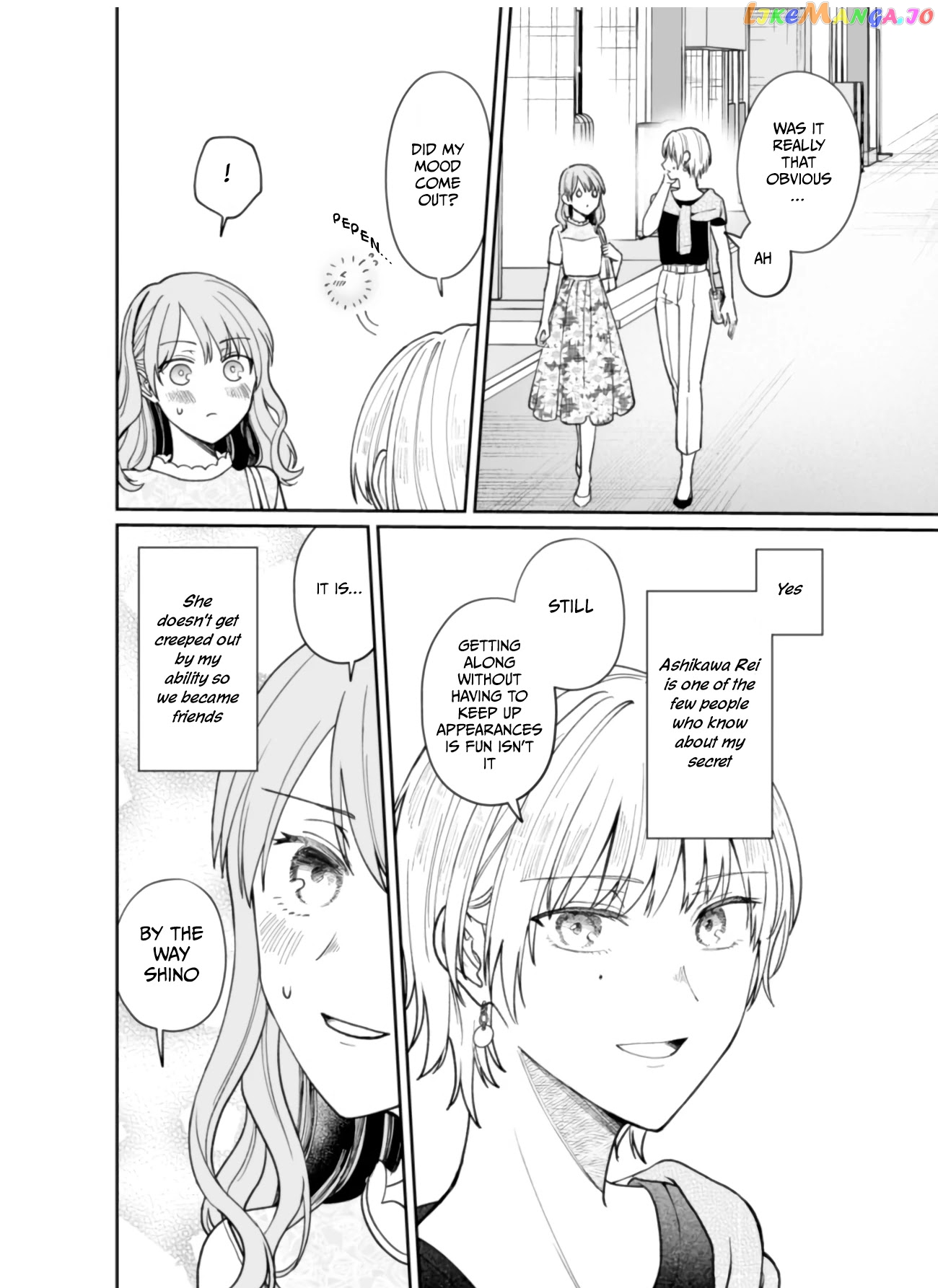 The New-Hire Who Could "Read" Emotions and the Unsociable Senpai chapter 13 - page 2
