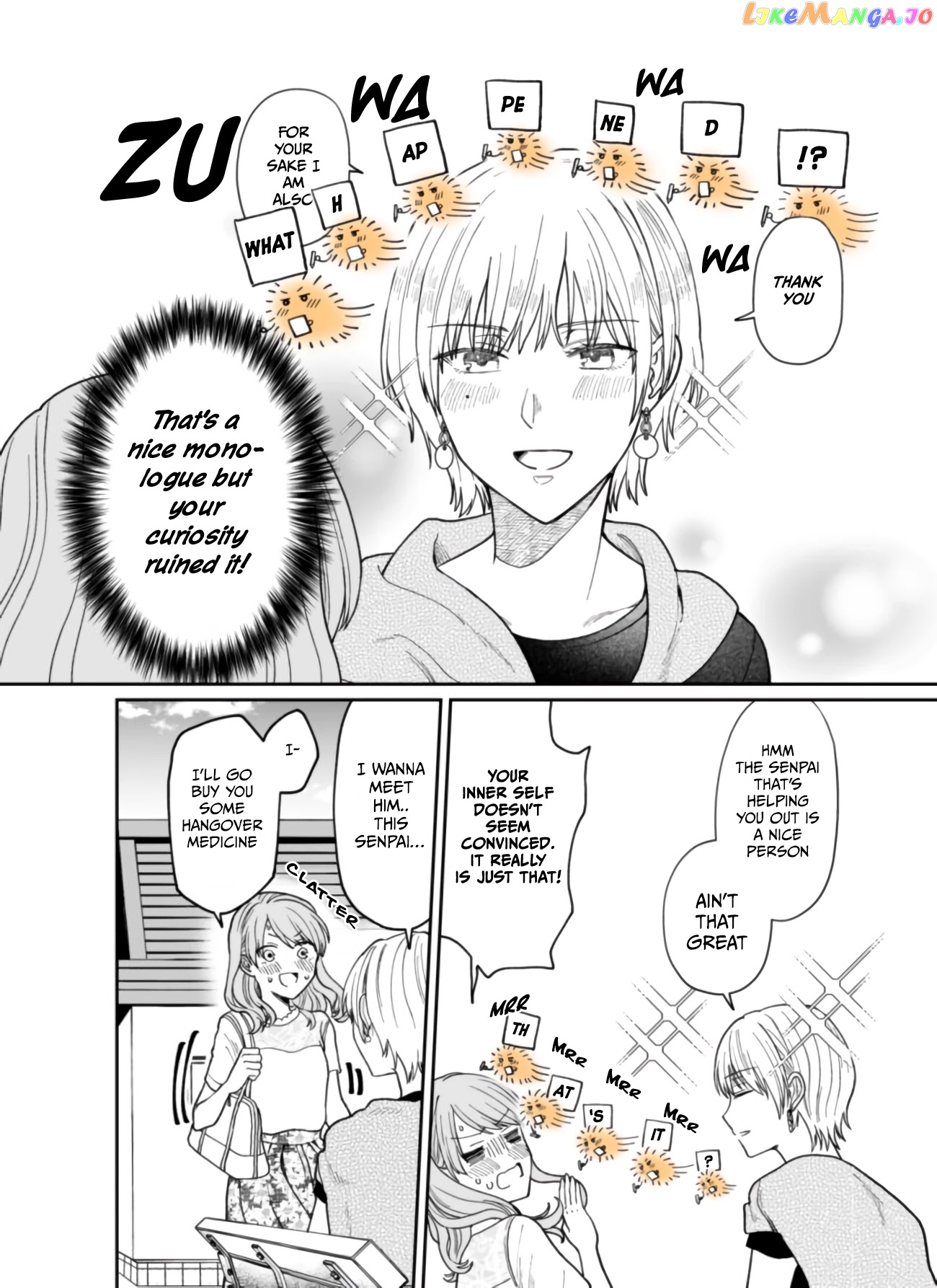 The New-Hire Who Could "Read" Emotions and the Unsociable Senpai chapter 13 - page 6