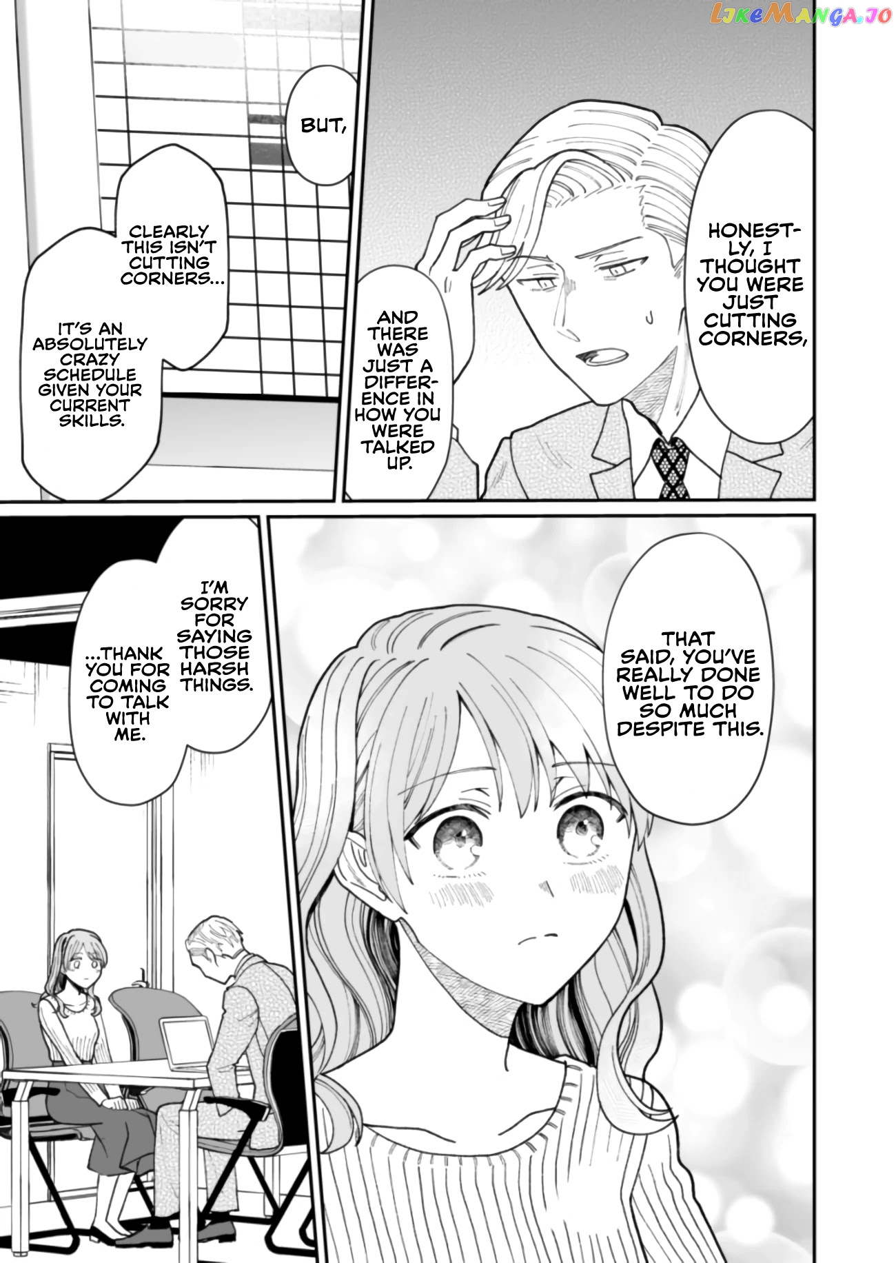 The New-Hire Who Could "Read" Emotions and the Unsociable Senpai chapter 14 - page 19