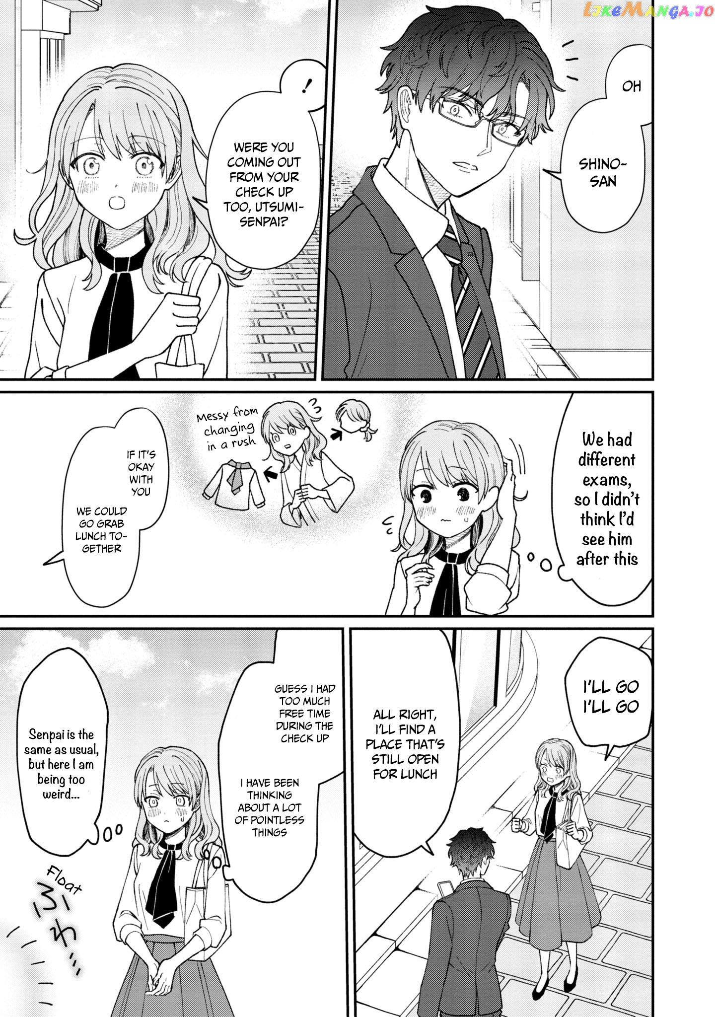 The New-Hire Who Could "Read" Emotions and the Unsociable Senpai chapter 23 - page 4