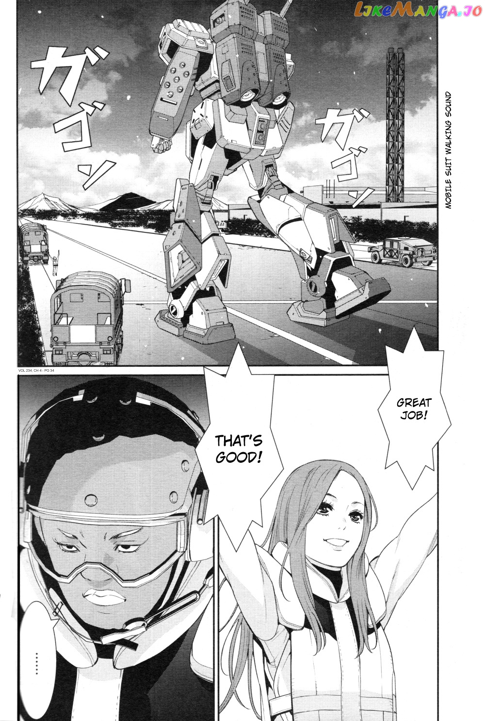 Mobile Suit Gundam 0080 – War In The Pocket chapter 4 - page 34