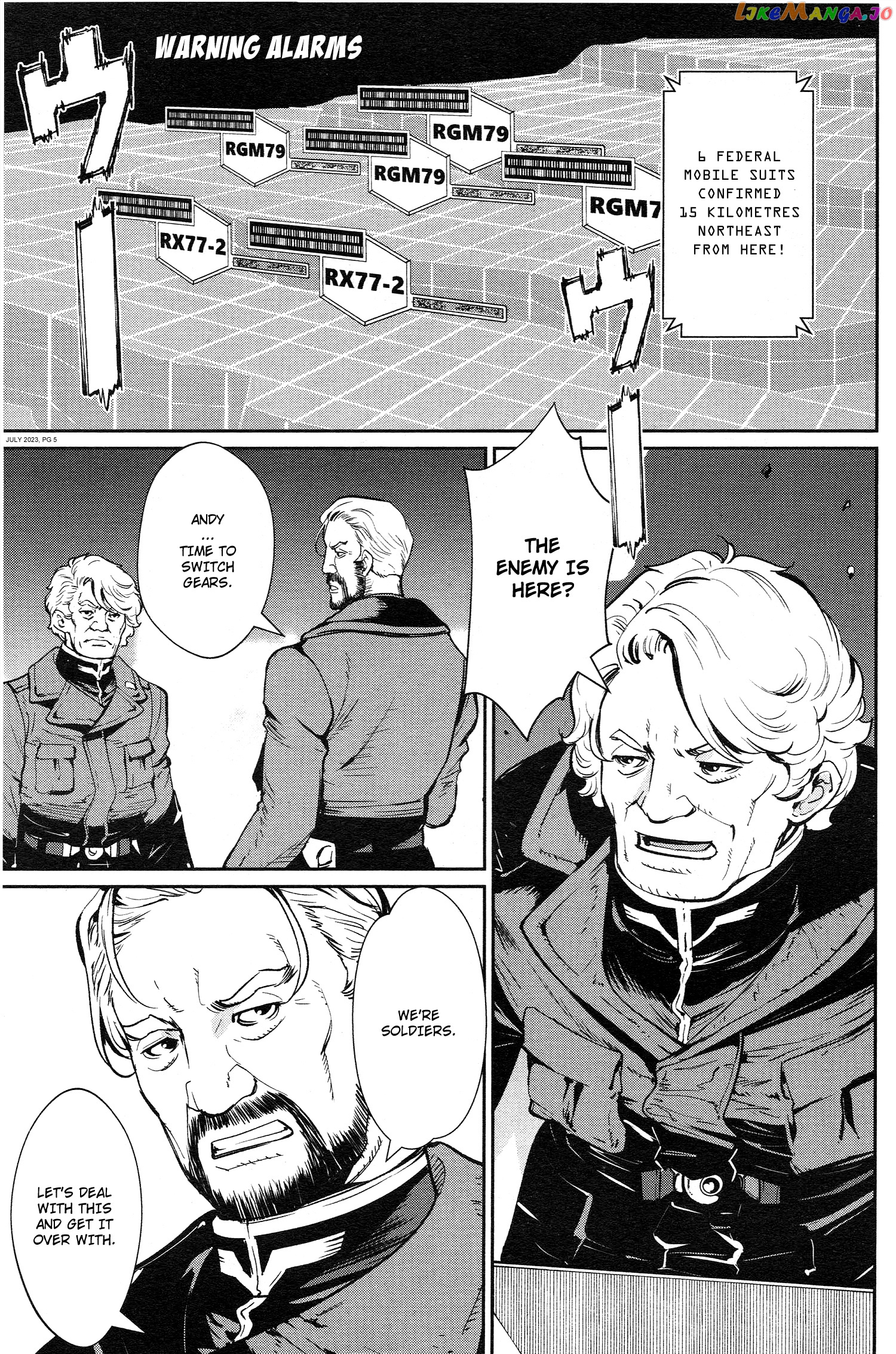 Mobile Suit Gundam 0080 – War In The Pocket chapter 11 - page 4