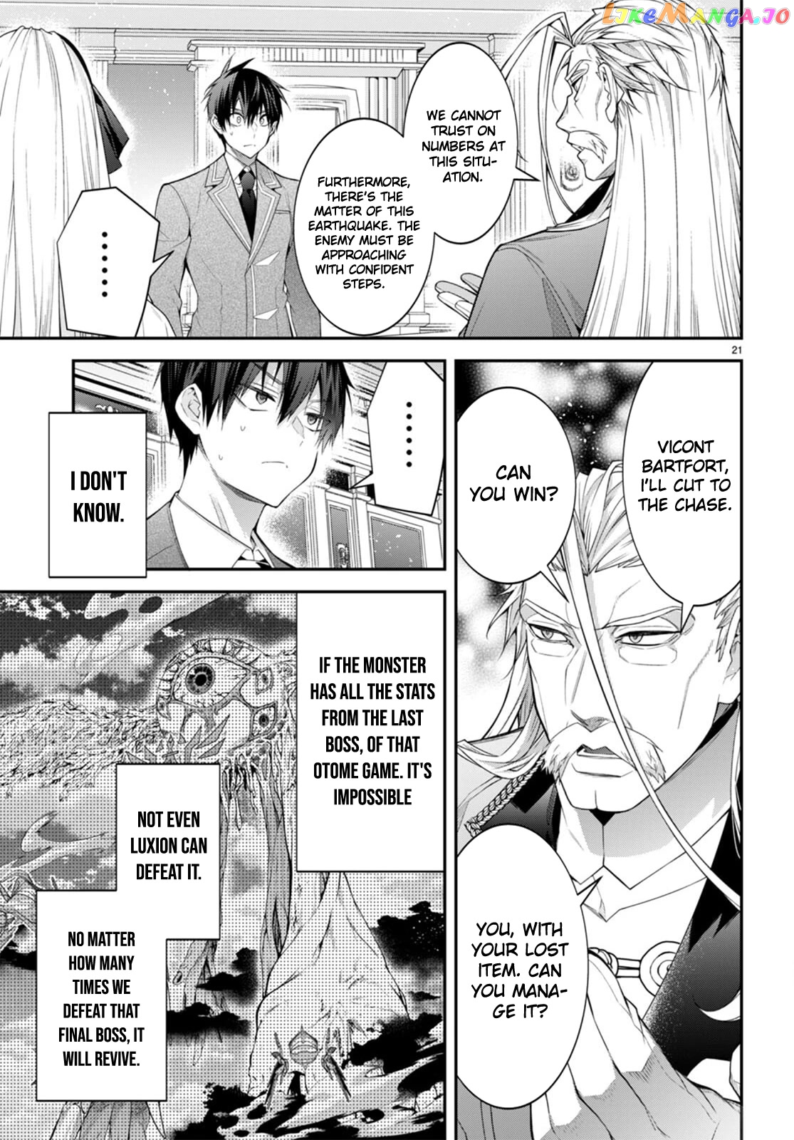 The World of Otome Games is Tough For Mobs chapter 49 - page 22