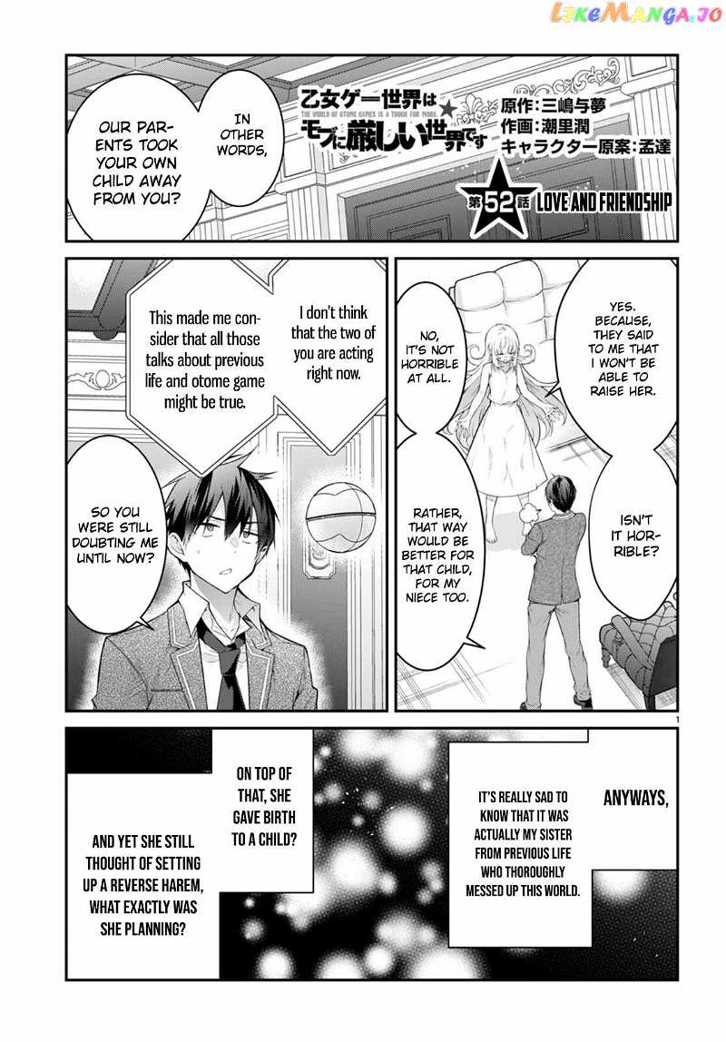 The World of Otome Games is Tough For Mobs chapter 52 - page 1