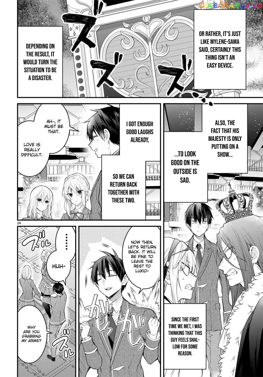 The World of Otome Games is Tough For Mobs chapter 54 - page 24