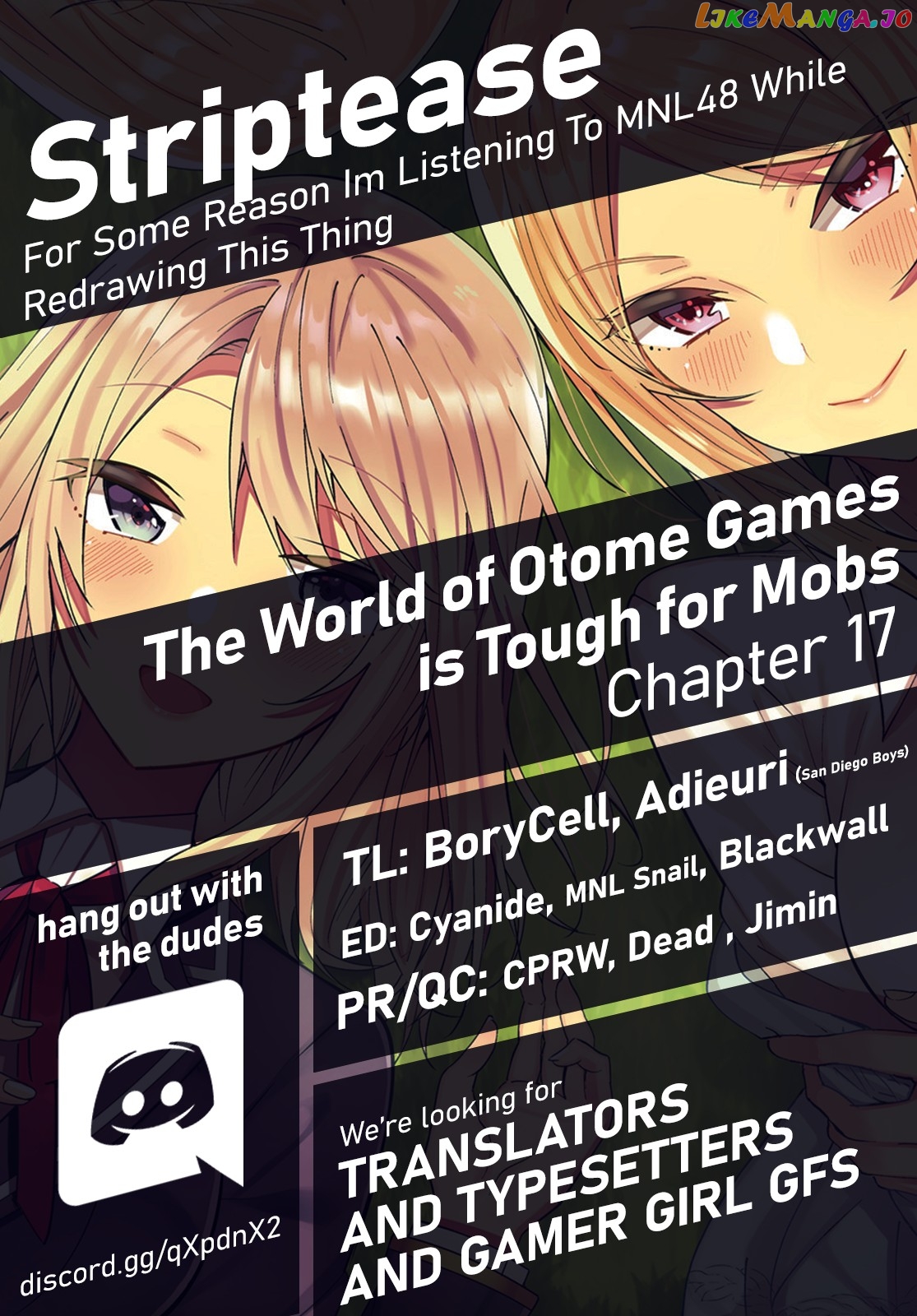 The World of Otome Games is Tough For Mobs chapter 17 - page 1