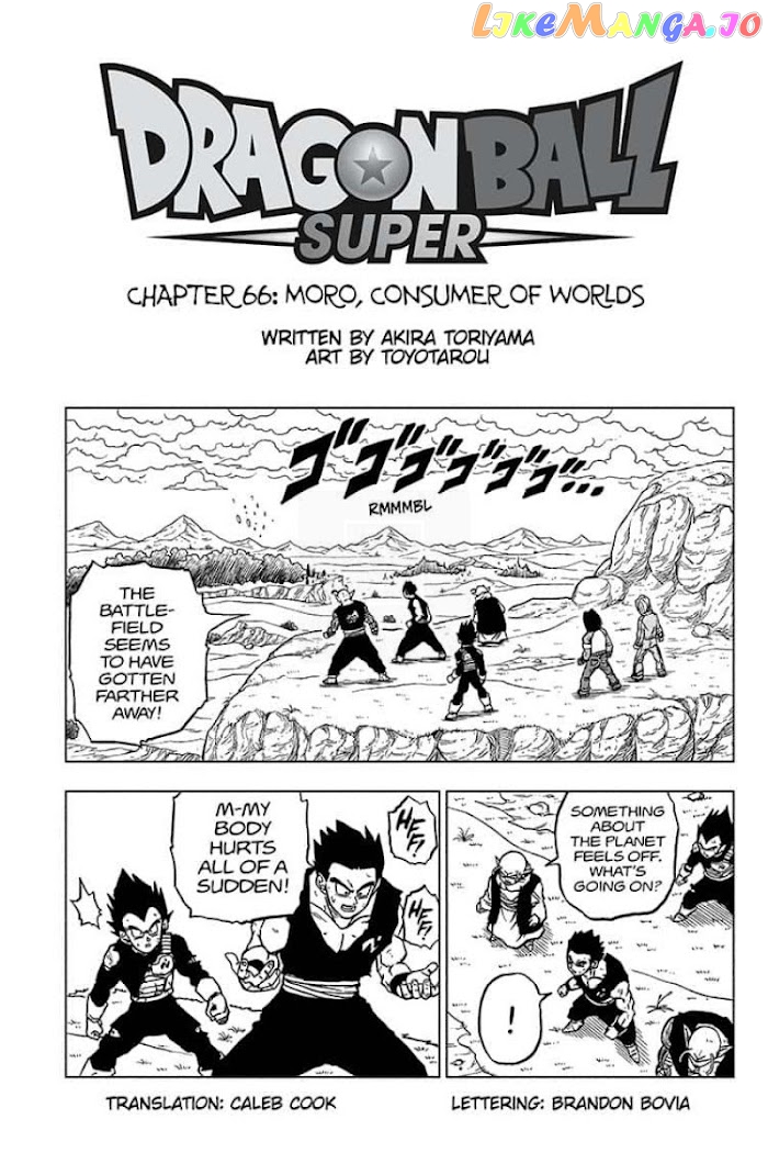 Dragon Ball Super chapter 66 - page 1