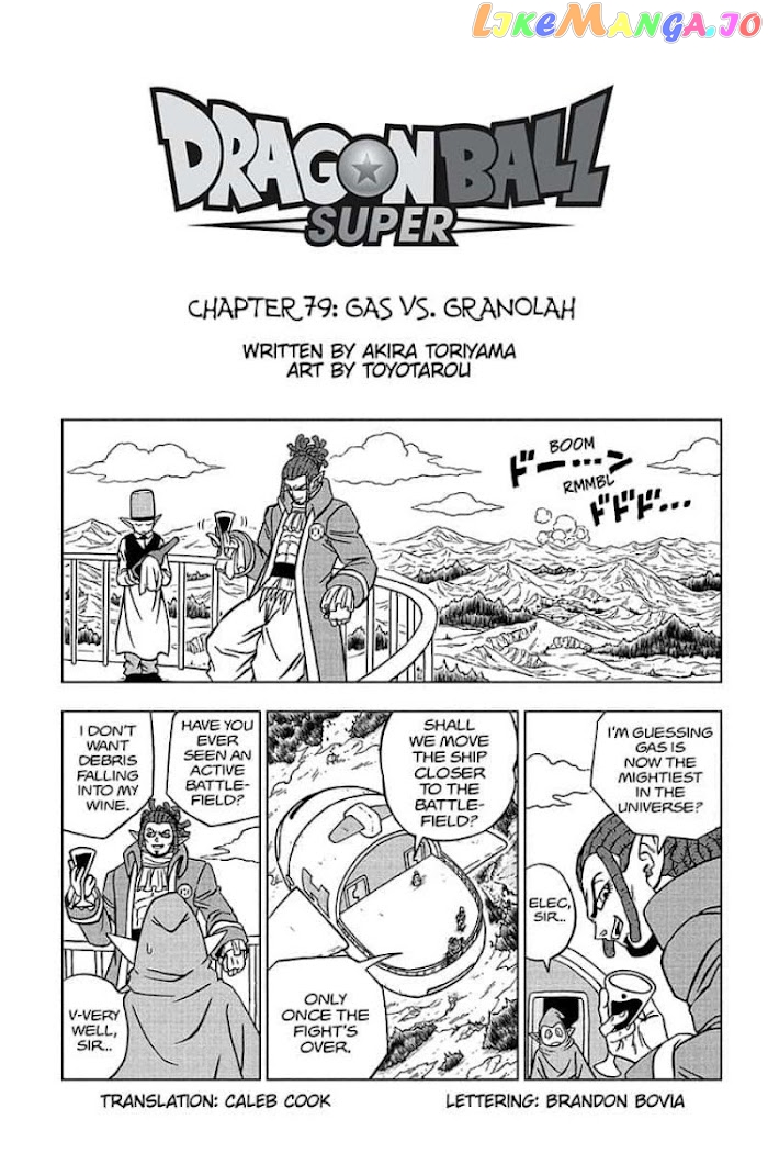 Dragon Ball Super chapter 79 - page 1