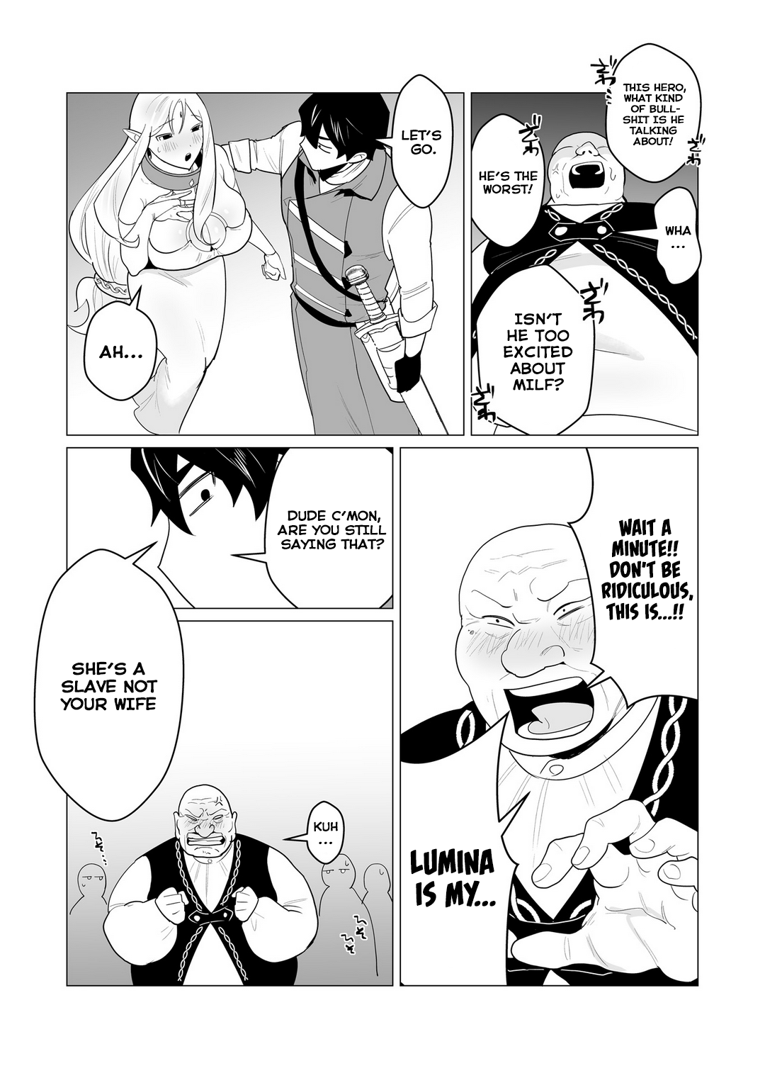 The Hero Wants A Married Woman As A Reward chapter 1 - page 34