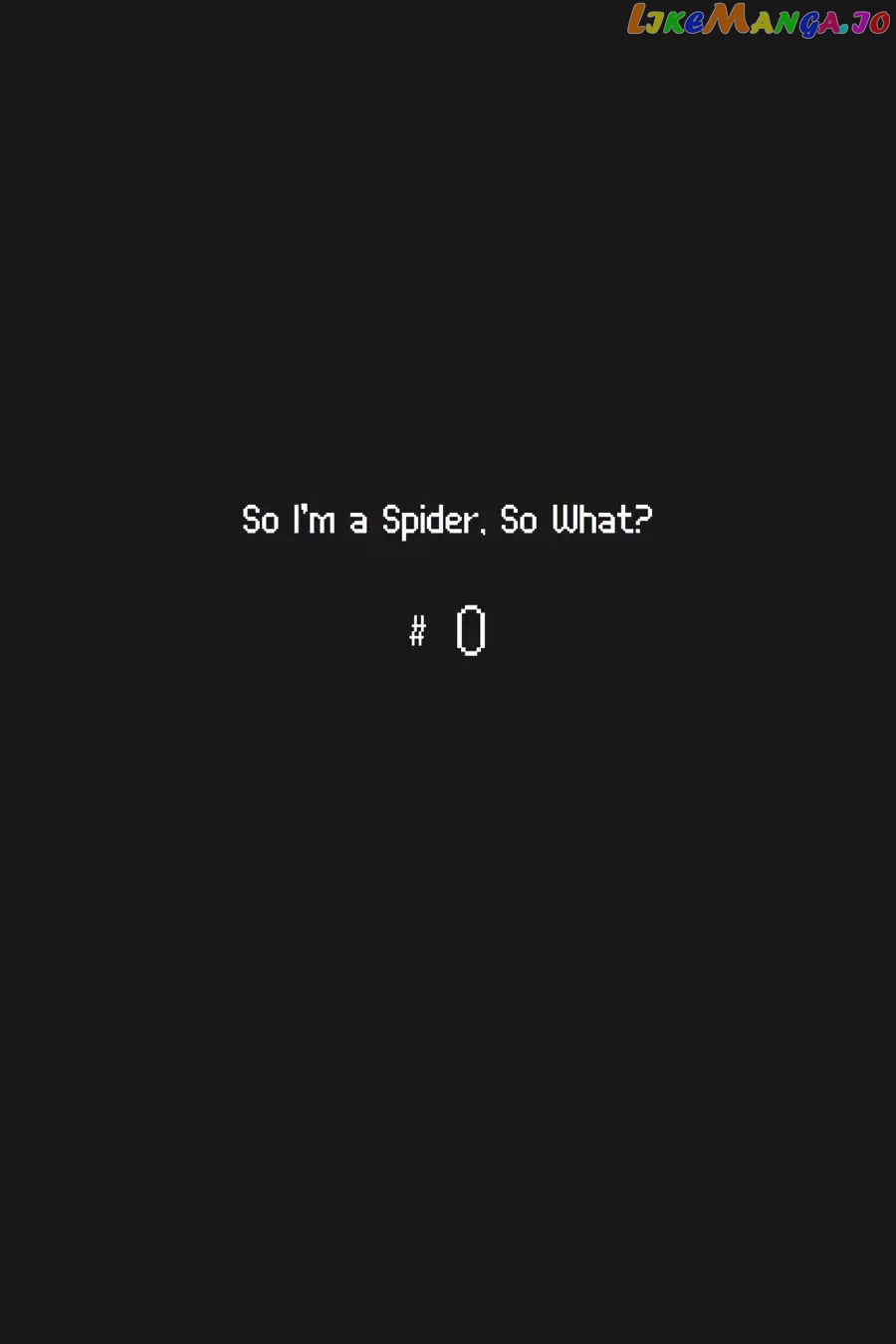 So I'm a Spider, So What? chapter 0 - page 4