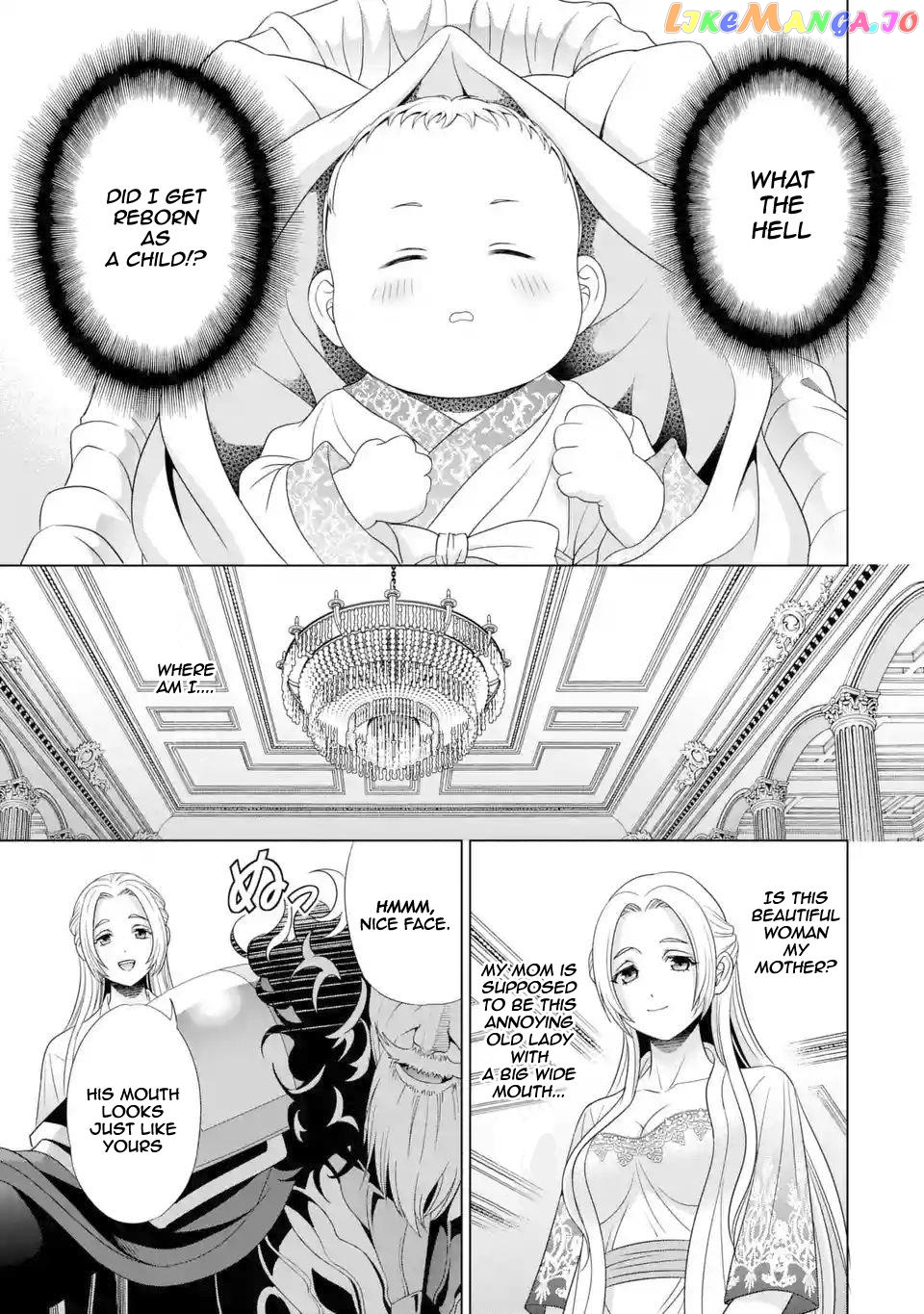 Noble Reincarnation ~Blessed With The Strongest Power From Birth~ chapter 1.1 - page 4