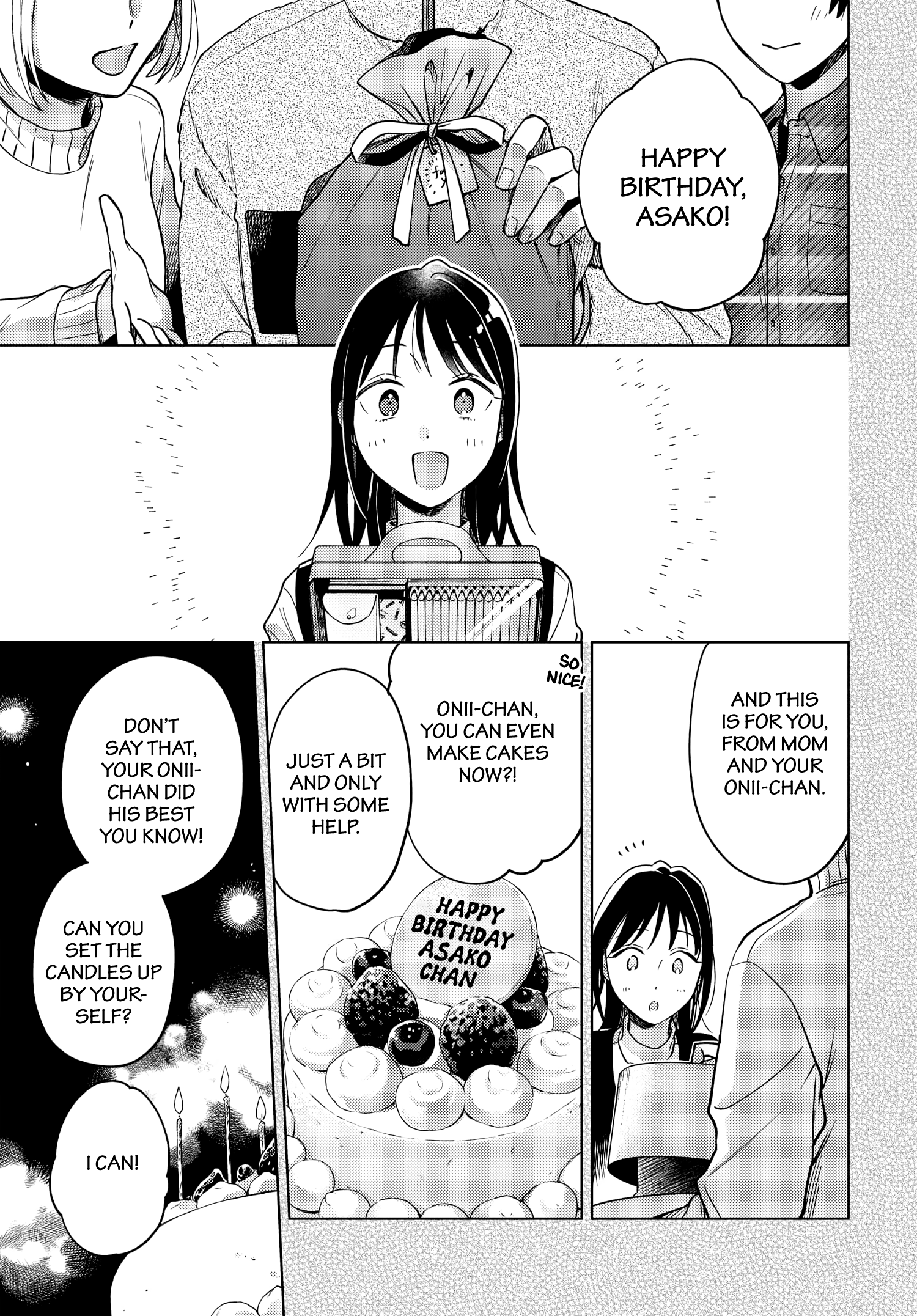 Maitsuki, Niwatsuki, Ooyatsuki chapter 15 - page 1