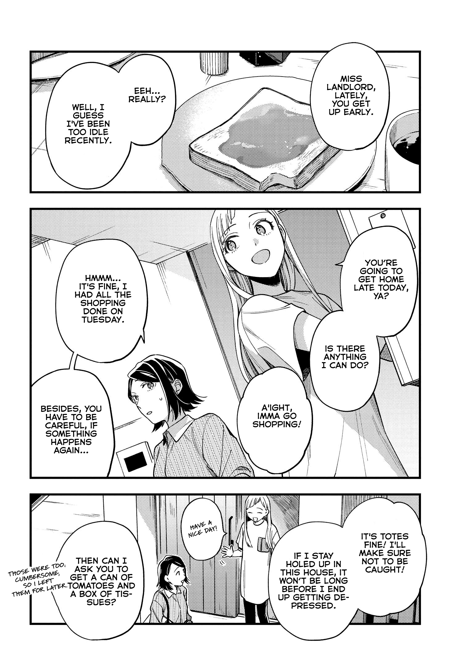 Maitsuki, Niwatsuki, Ooyatsuki chapter 4 - page 2